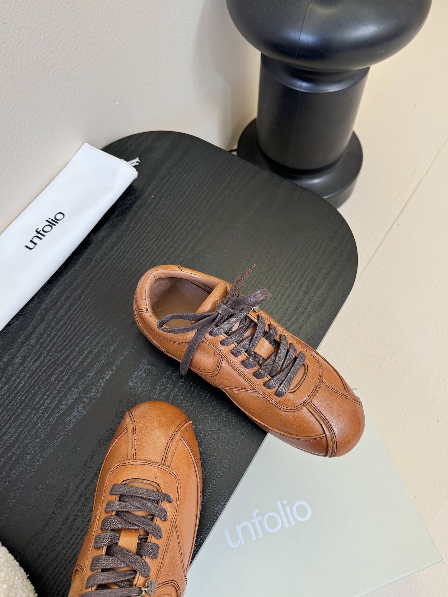 皮unfolio新品Cross-Trainer系带低帮运动鞋文咏珊张小斐众多网红 明星同款 超级如软舒适