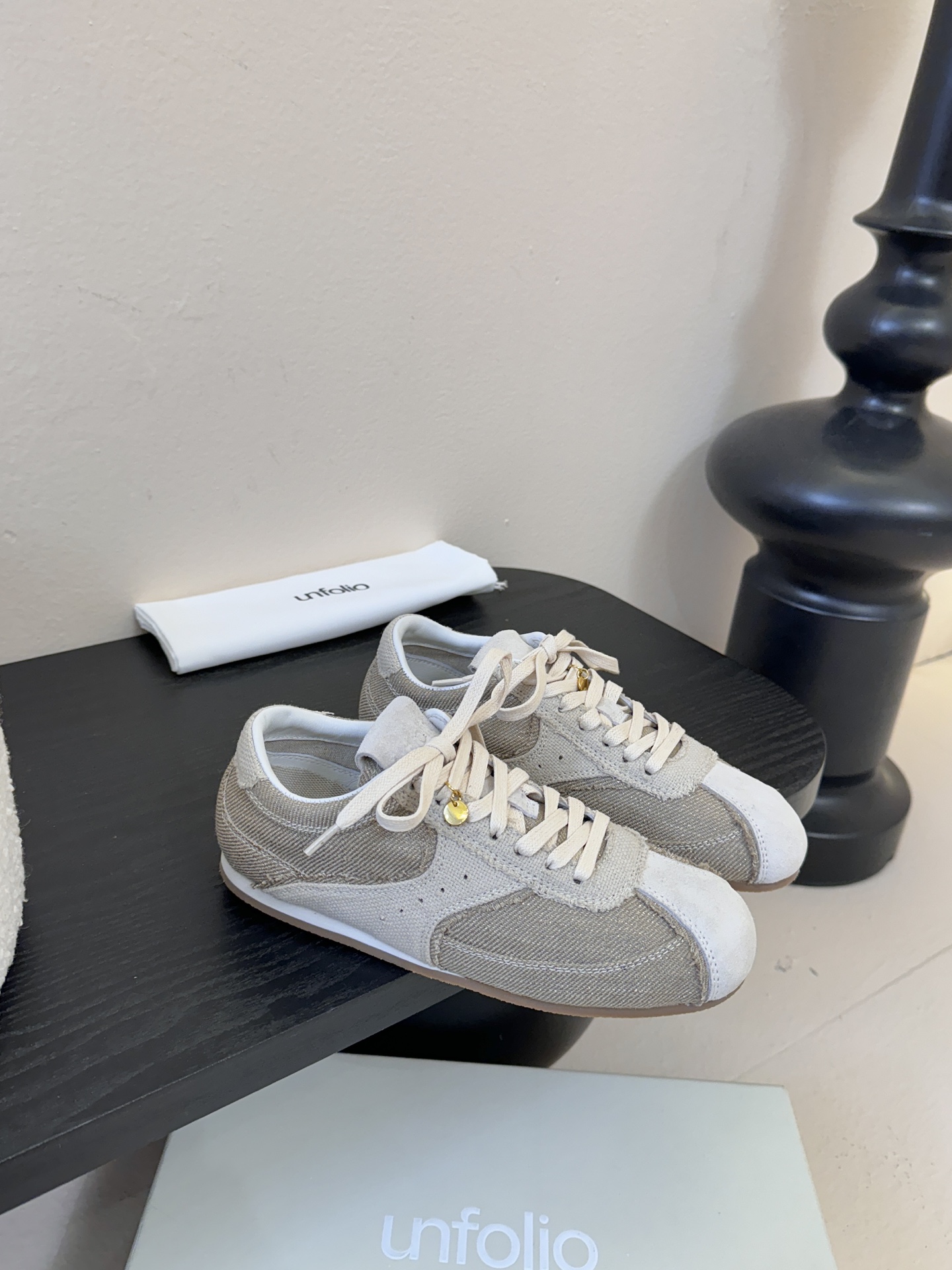 布unfolio新品Cross-Trainer系带低帮运动鞋文咏珊张小斐众多网红 明星同款 超级如软舒适