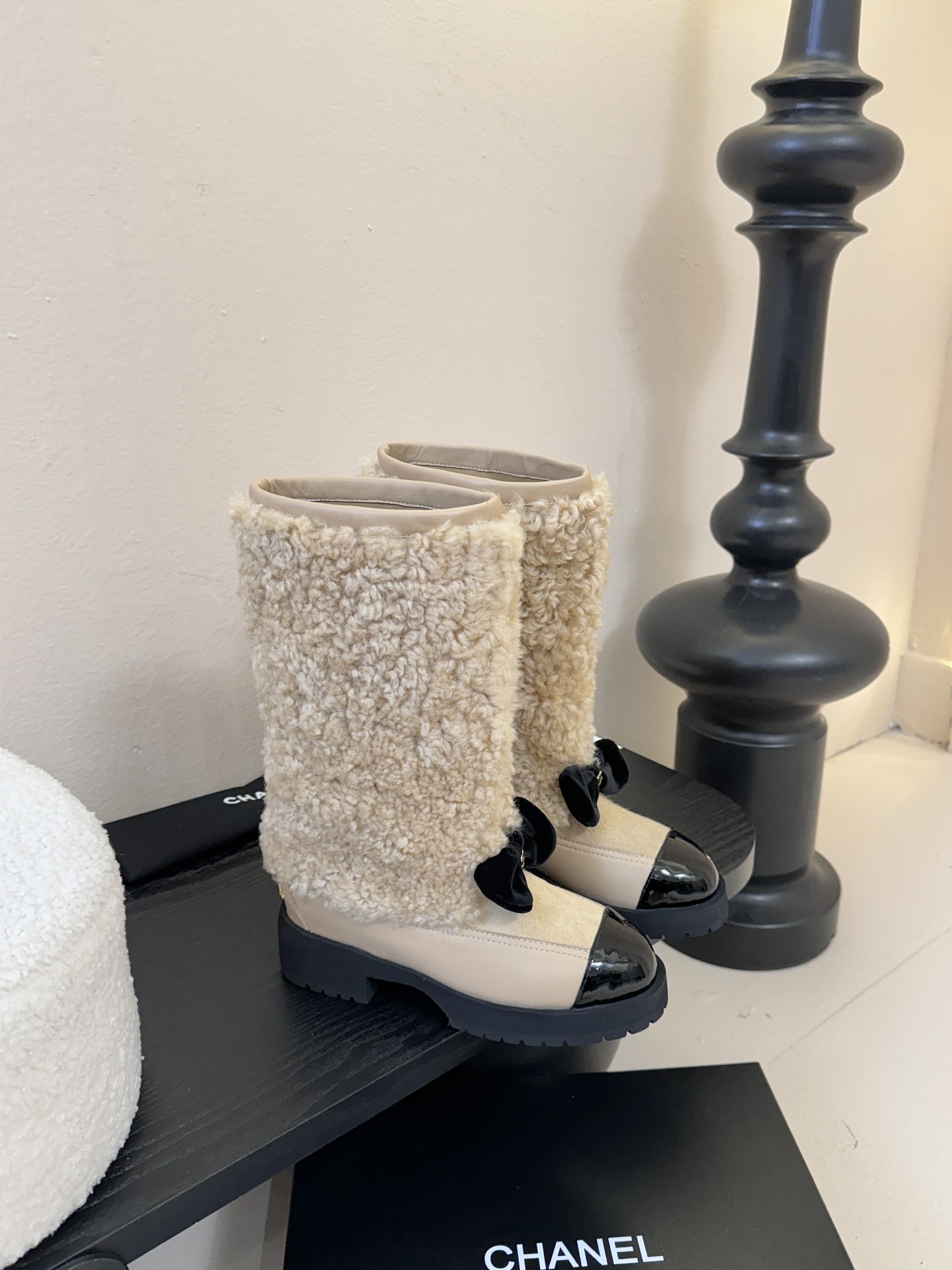 CHANEL香奈儿*小香秋冬新款雪地靴骑士靴雪地靴库靴切尔西靴真的是帅气时尚的代表马丁靴骑士靴靴筒Cha