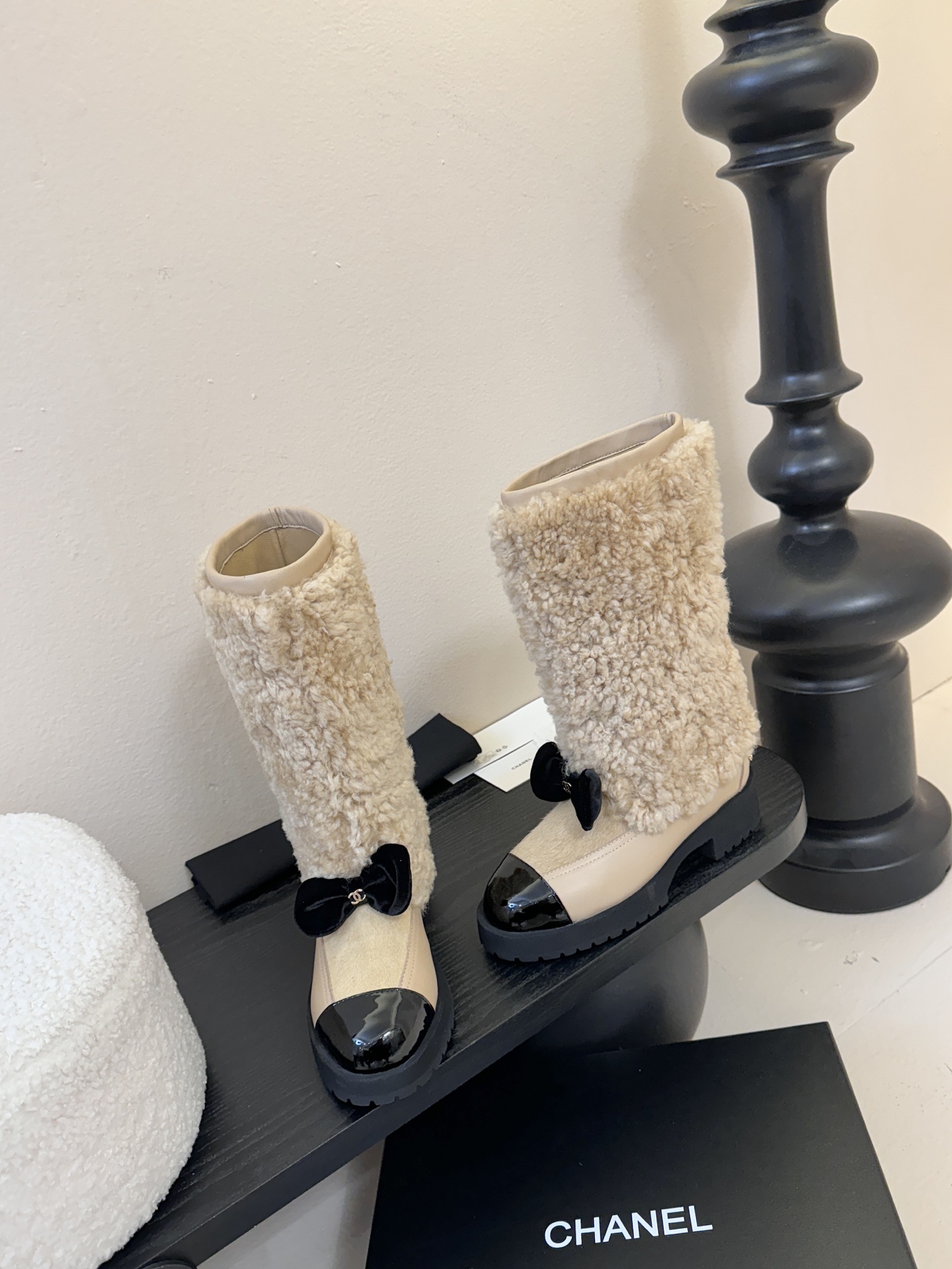 CHANEL香奈儿*小香秋冬新款雪地靴骑士靴雪地靴库靴切尔西靴真的是帅气时尚的代表马丁靴骑士靴靴筒Cha