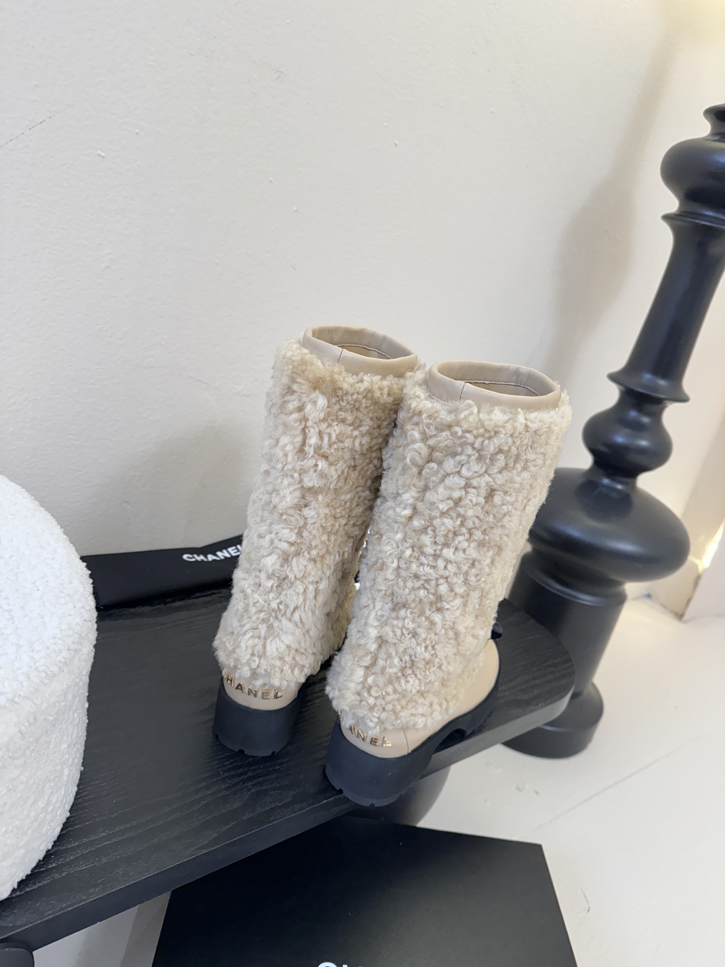 CHANEL香奈儿*小香秋冬新款雪地靴骑士靴雪地靴库靴切尔西靴真的是帅气时尚的代表马丁靴骑士靴靴筒Cha