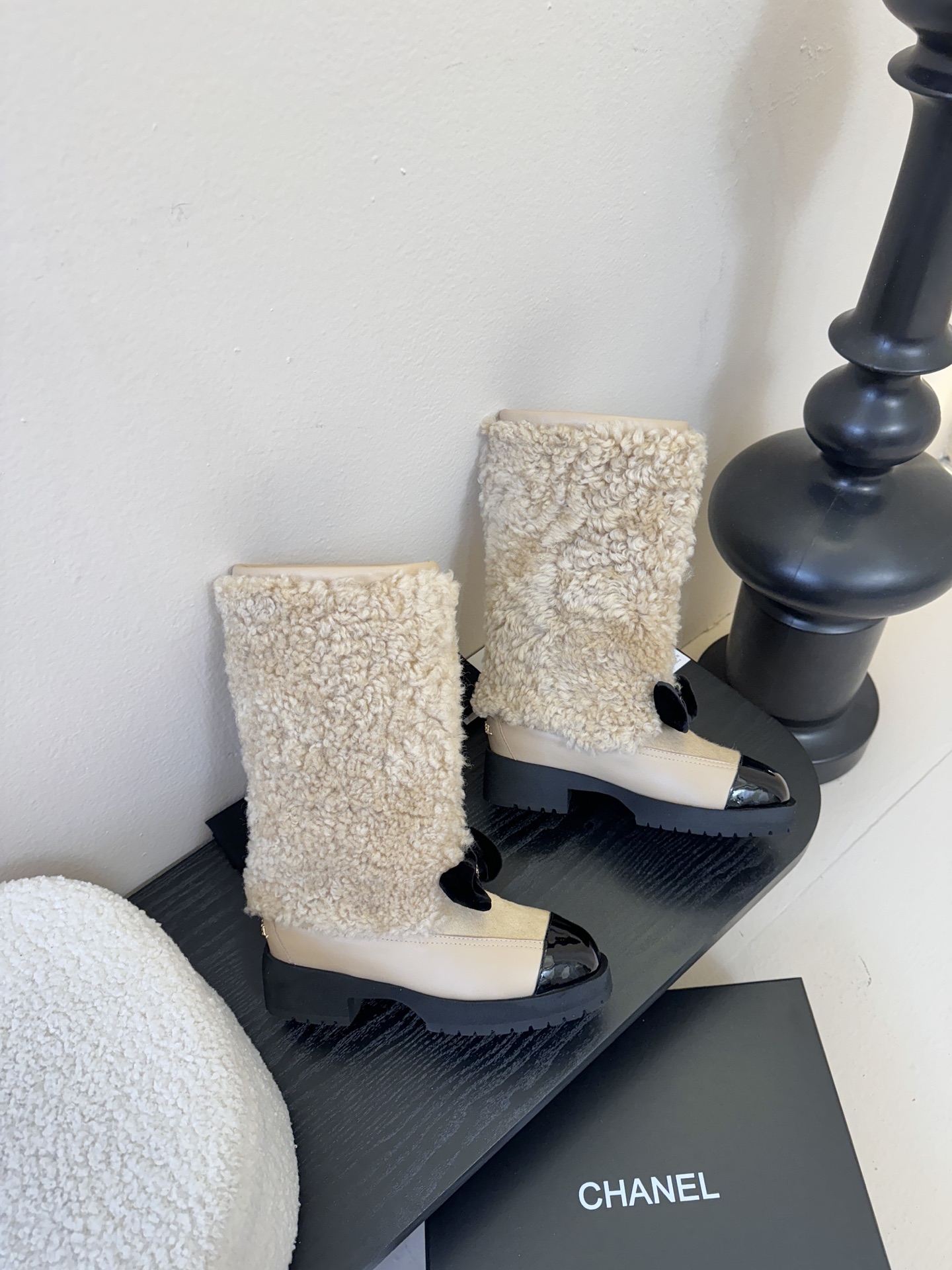 CHANEL香奈儿*小香秋冬新款雪地靴骑士靴雪地靴库靴切尔西靴真的是帅气时尚的代表马丁靴骑士靴靴筒Cha