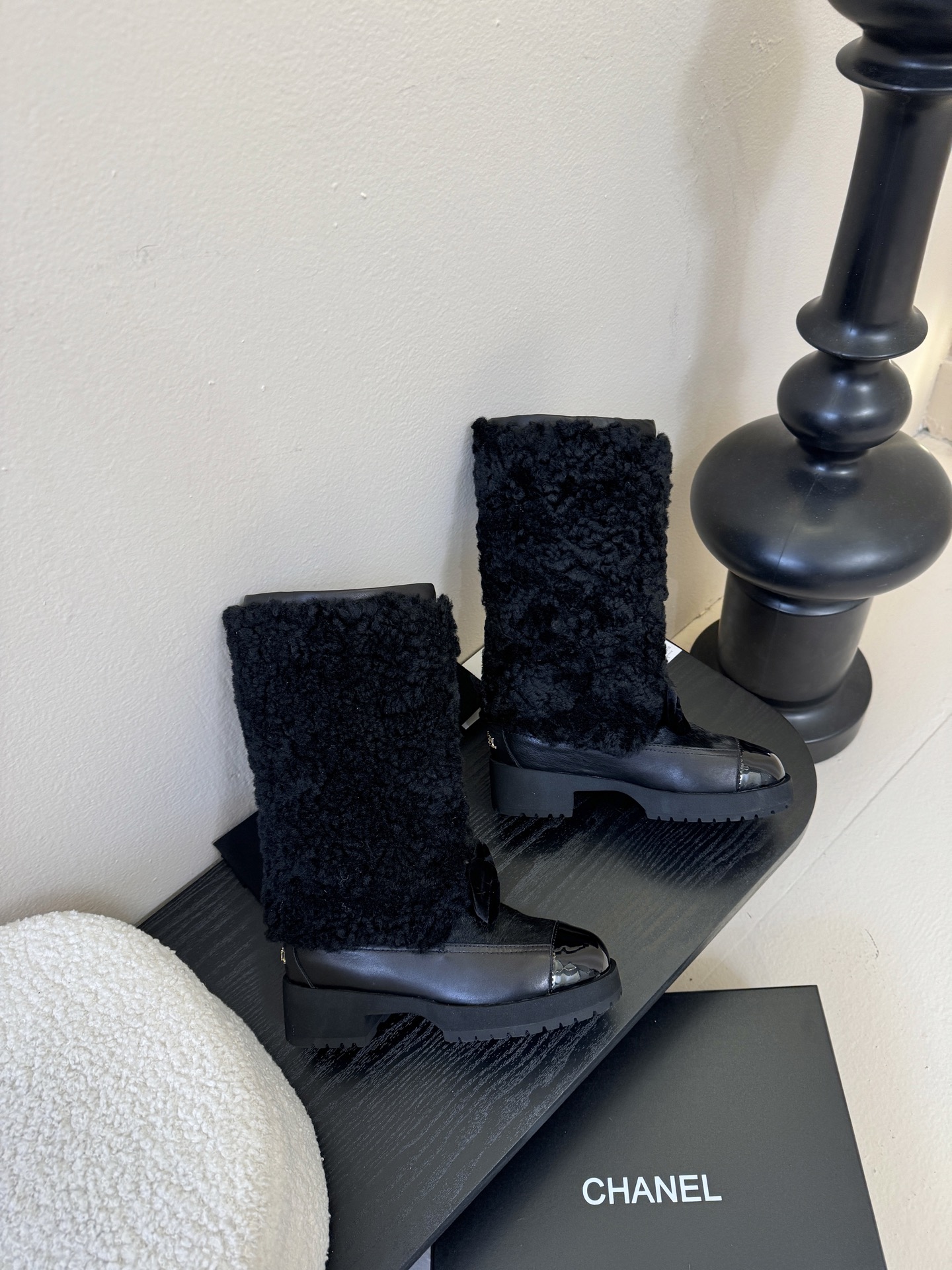 CHANEL香奈儿*小香秋冬新款雪地靴骑士靴雪地靴库靴切尔西靴真的是帅气时尚的代表马丁靴骑士靴靴筒Cha