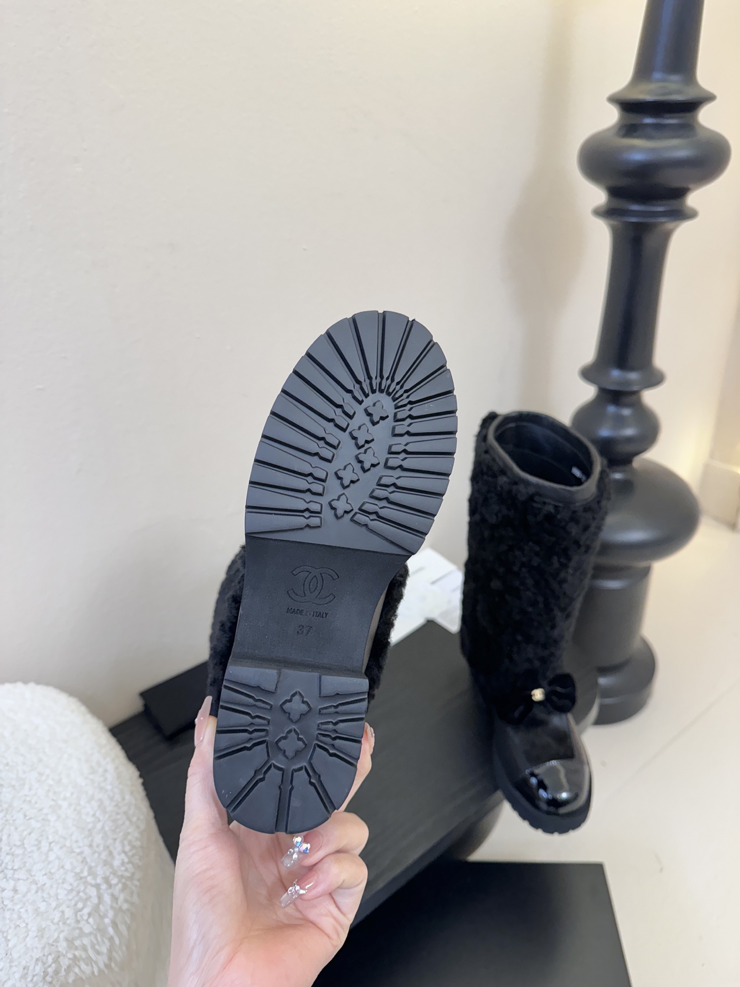 CHANEL香奈儿*小香秋冬新款雪地靴骑士靴雪地靴库靴切尔西靴真的是帅气时尚的代表马丁靴骑士靴靴筒Cha