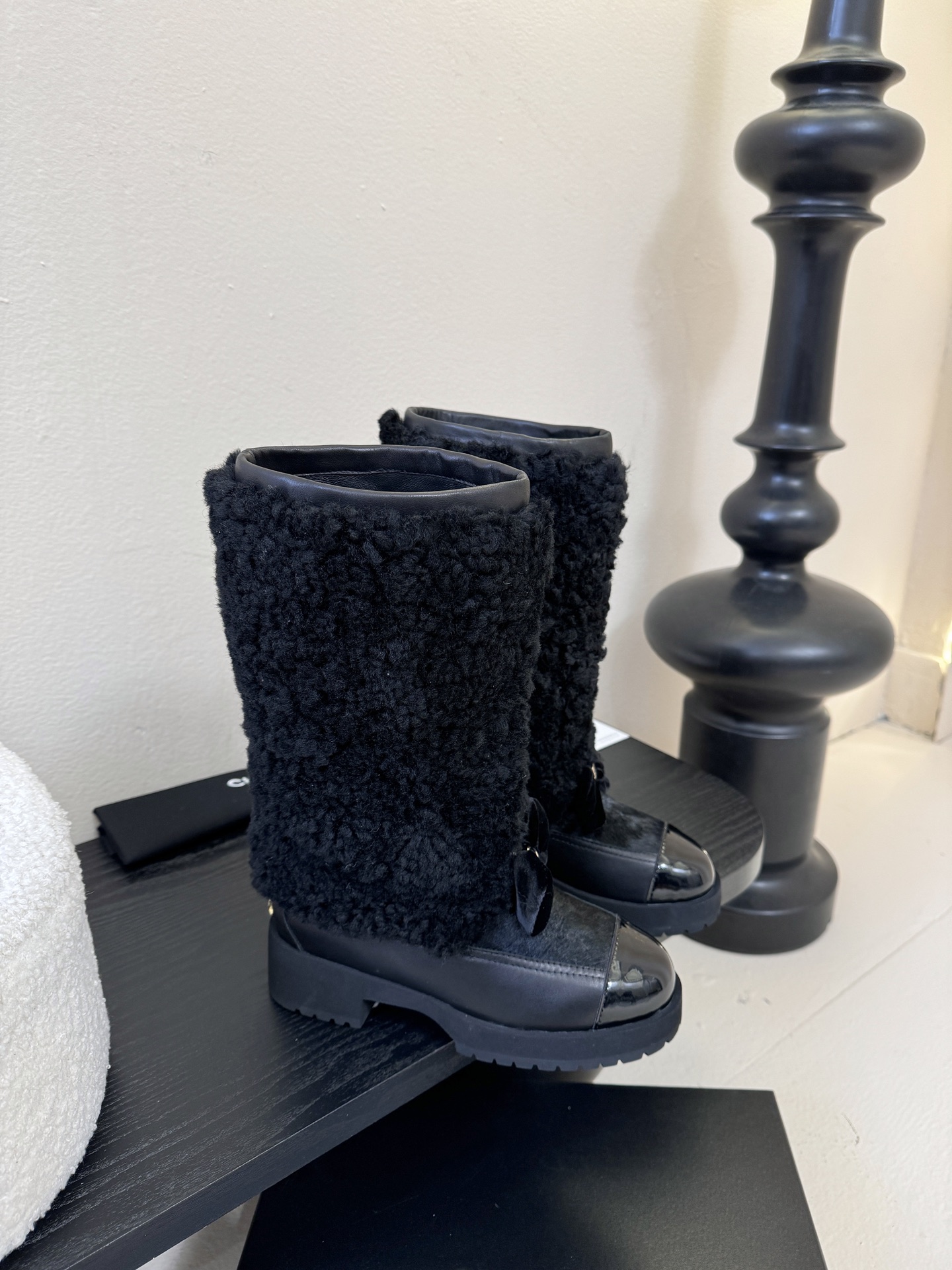 CHANEL香奈儿*小香秋冬新款雪地靴骑士靴雪地靴库靴切尔西靴真的是帅气时尚的代表马丁靴骑士靴靴筒Cha