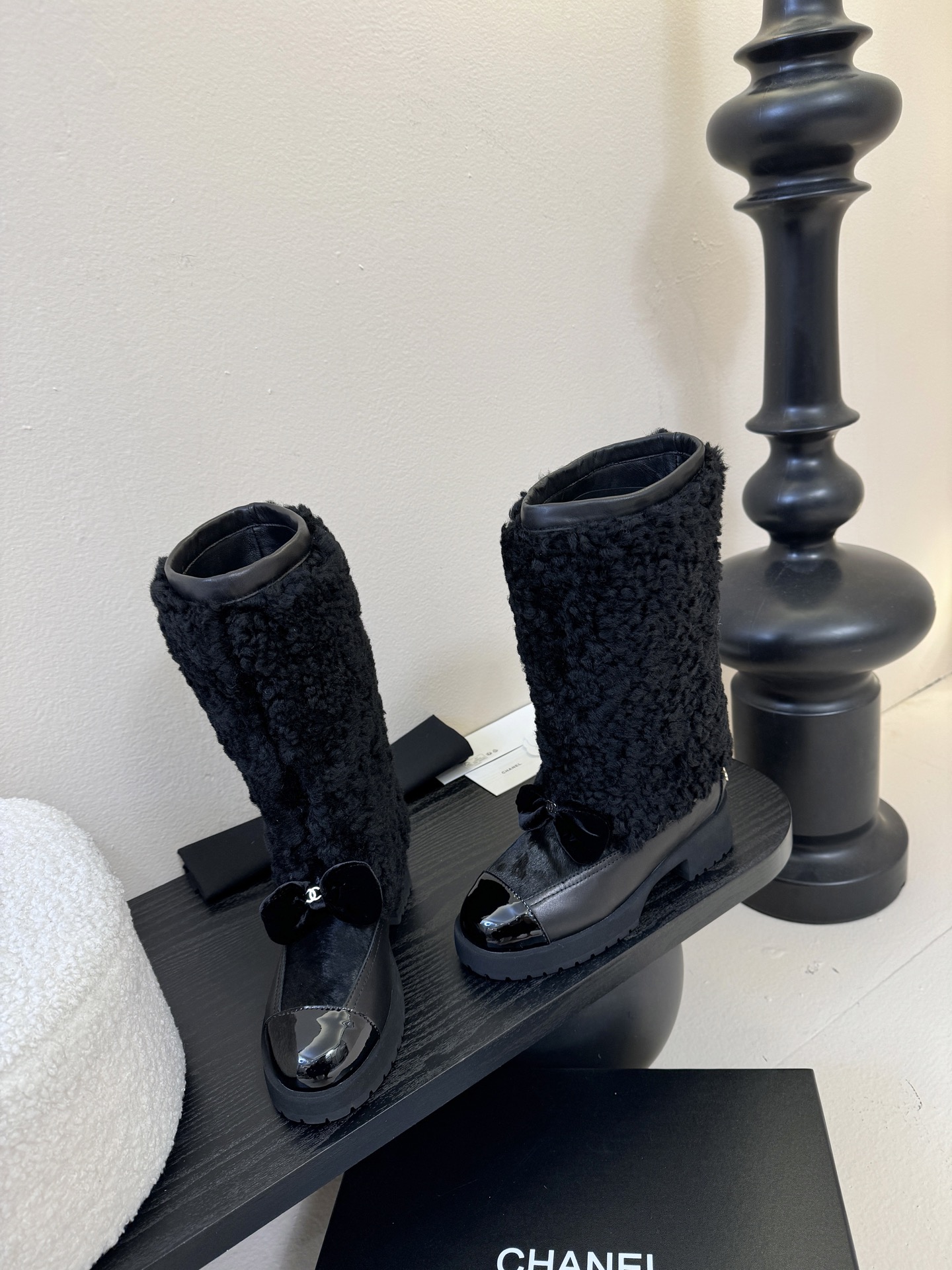 CHANEL香奈儿*小香秋冬新款雪地靴骑士靴雪地靴库靴切尔西靴真的是帅气时尚的代表马丁靴骑士靴靴筒Cha