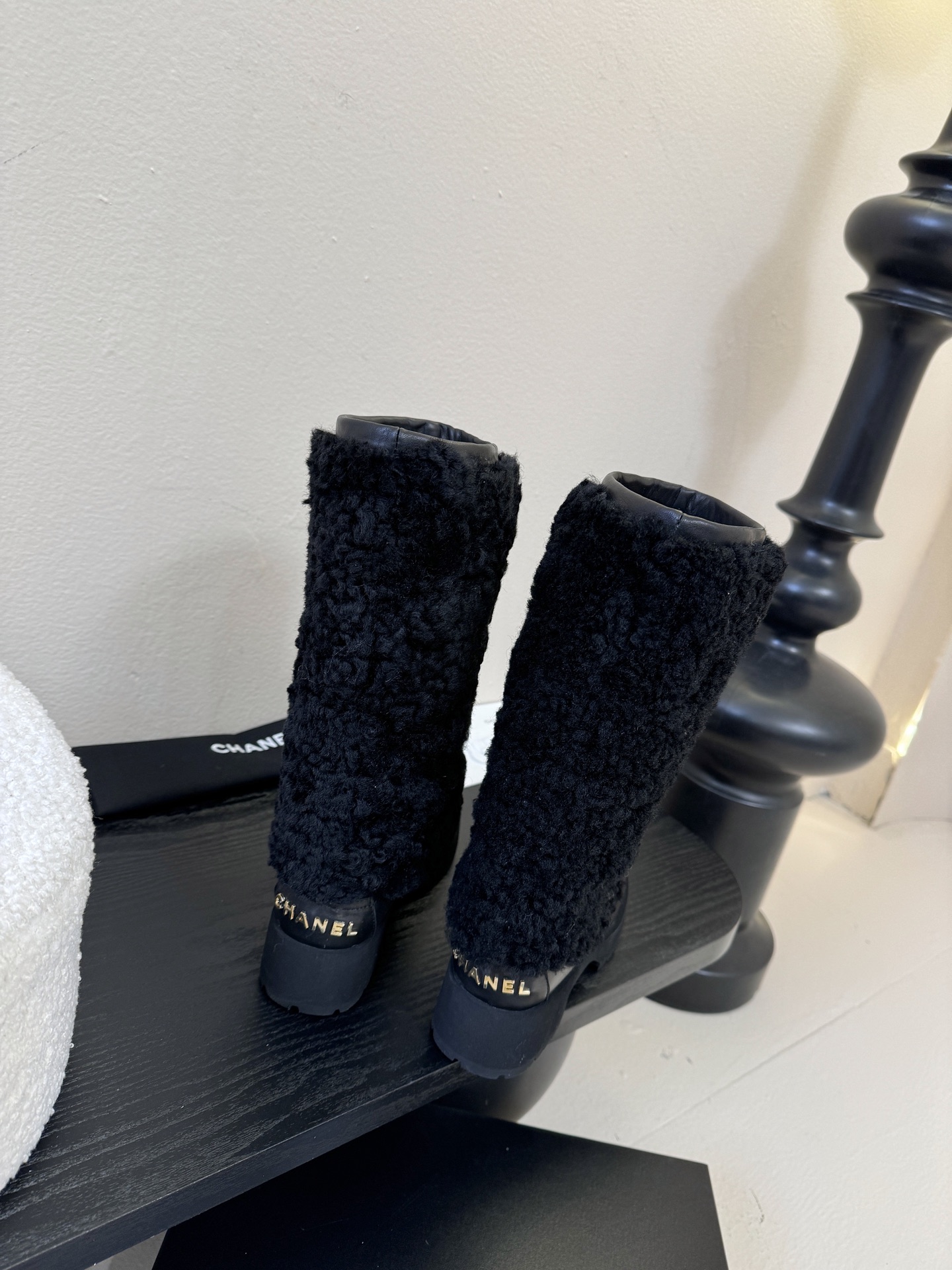 CHANEL香奈儿*小香秋冬新款雪地靴骑士靴雪地靴库靴切尔西靴真的是帅气时尚的代表马丁靴骑士靴靴筒Cha