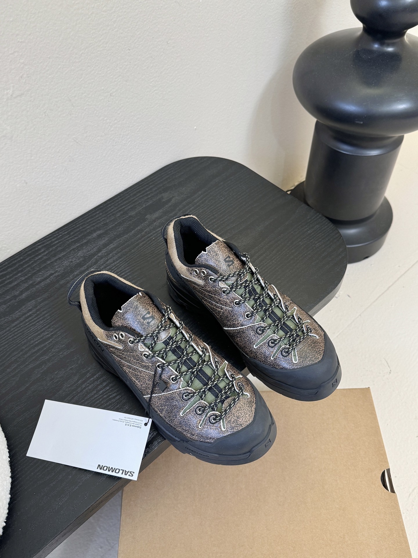 萨落蒙代购级别MM6针织SALOMON 联名款半拖鬼才设计师品牌，一个轻奢品牌‼️上脚很百搭哦，也很随脚