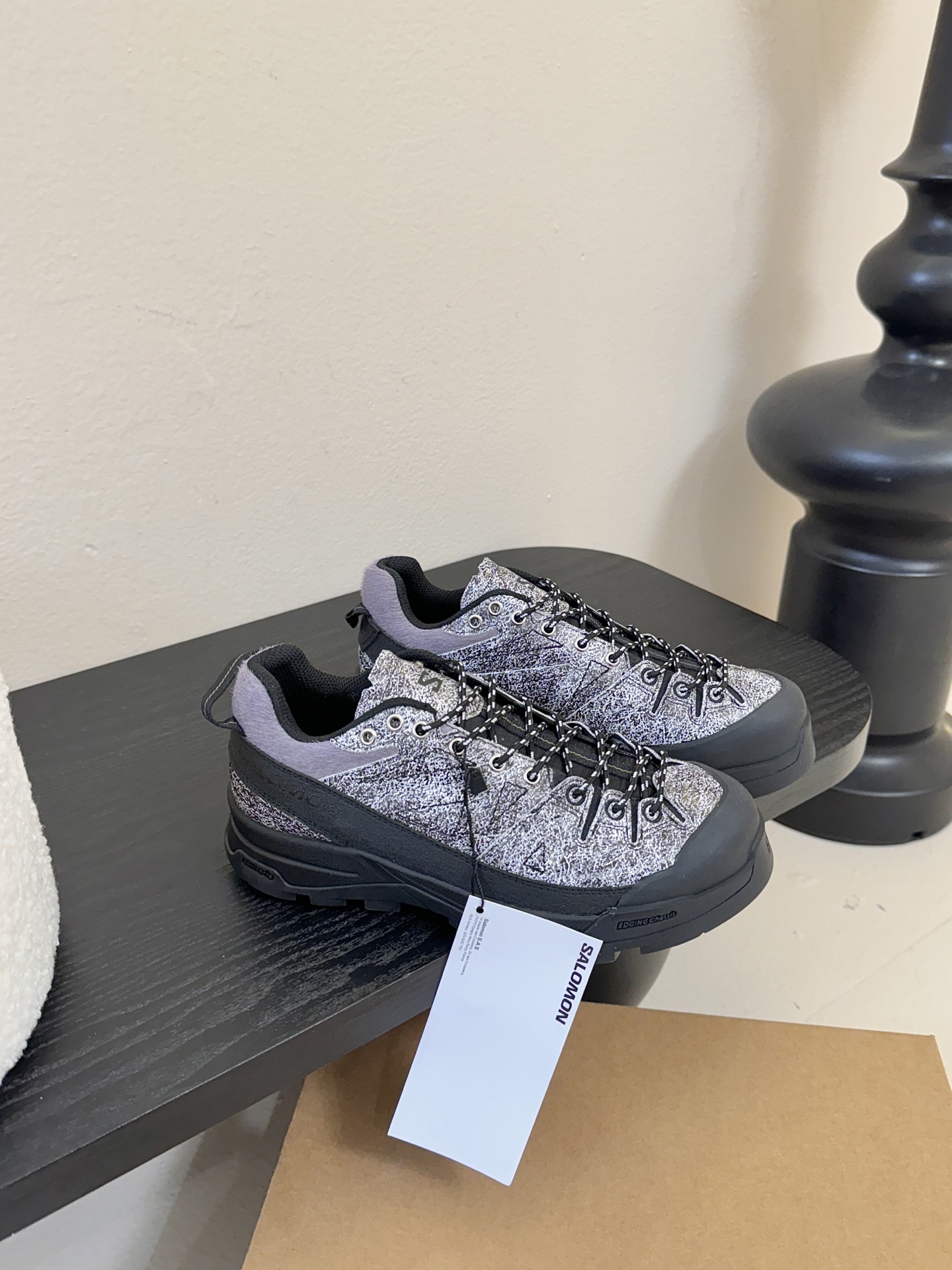 萨落蒙代购级别MM6针织SALOMON 联名款半拖鬼才设计师品牌，一个轻奢品牌‼️上脚很百搭哦，也很随脚