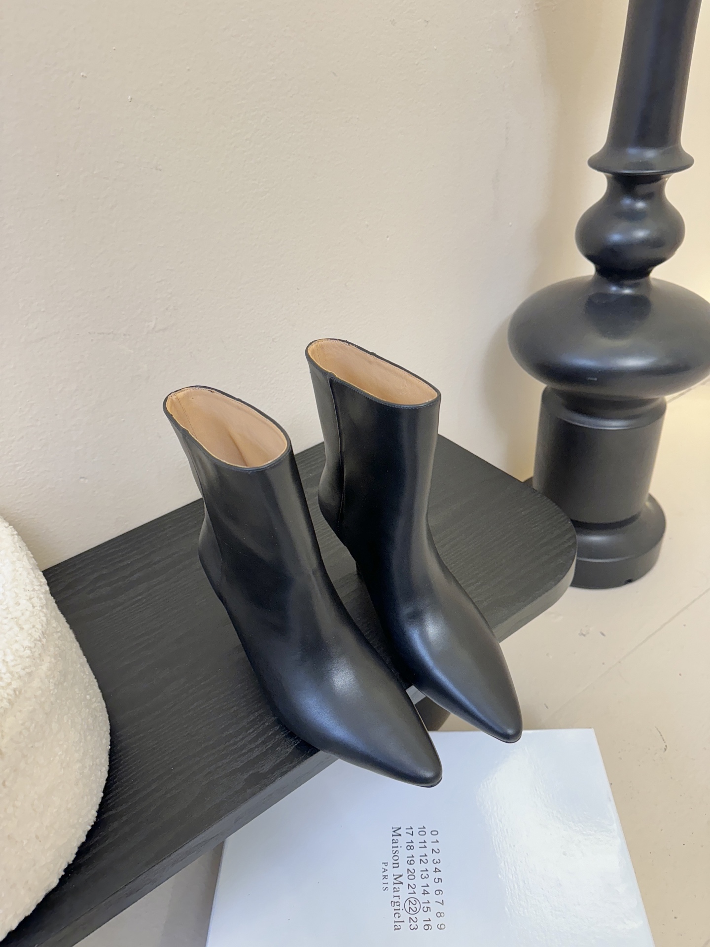 Maison Margiel* 玛吉拉尖头骑士靴短靴MM6家tabi分趾鞋靴2025新品最高版本买手代购