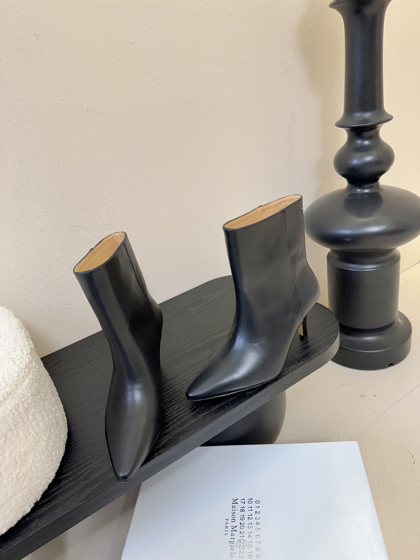 Maison Margiel* 玛吉拉尖头骑士靴短靴MM6家tabi分趾鞋靴2025新品最高版本买手代购