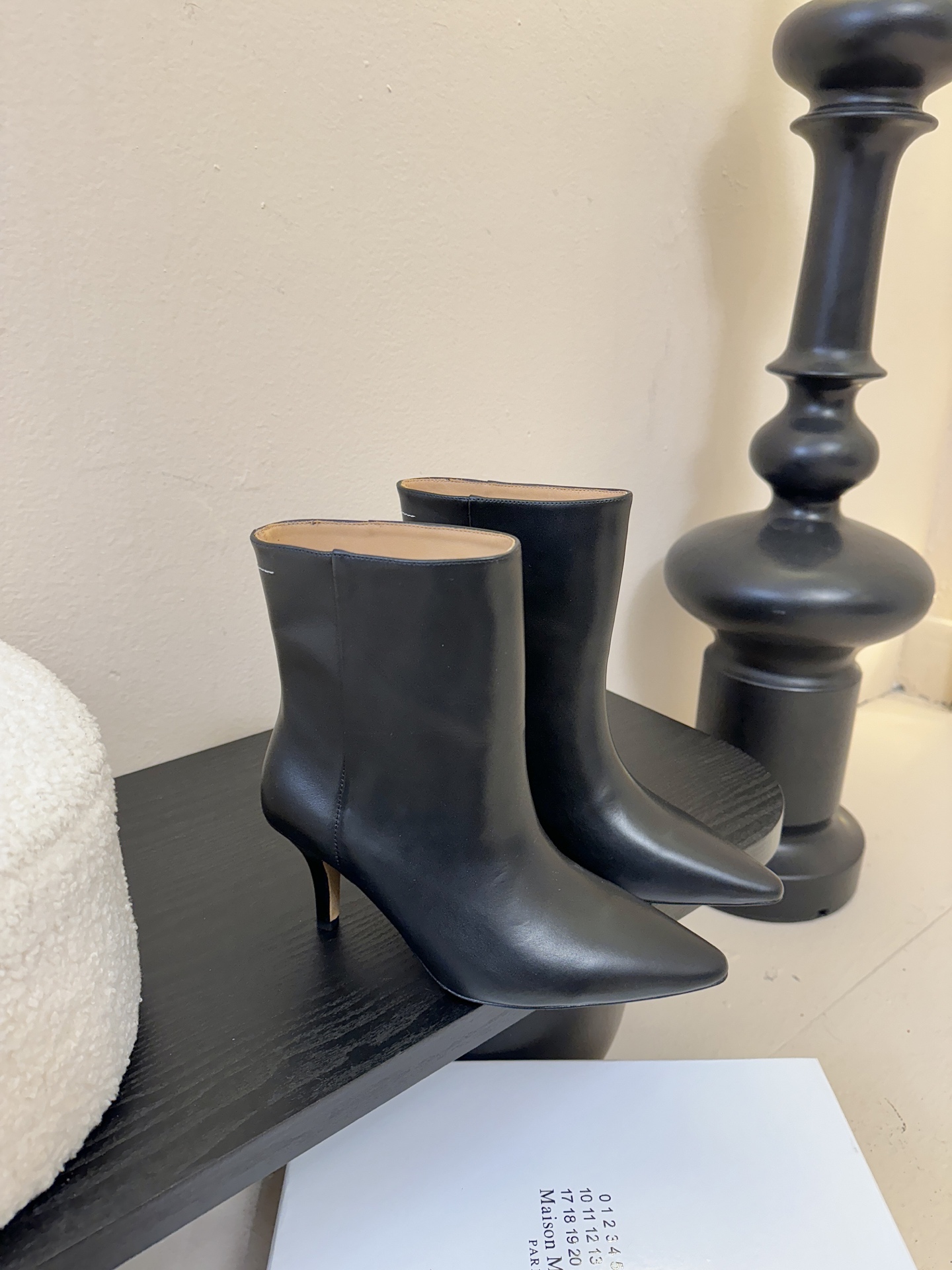 Maison Margiel* 玛吉拉尖头骑士靴短靴MM6家tabi分趾鞋靴2025新品最高版本买手代购