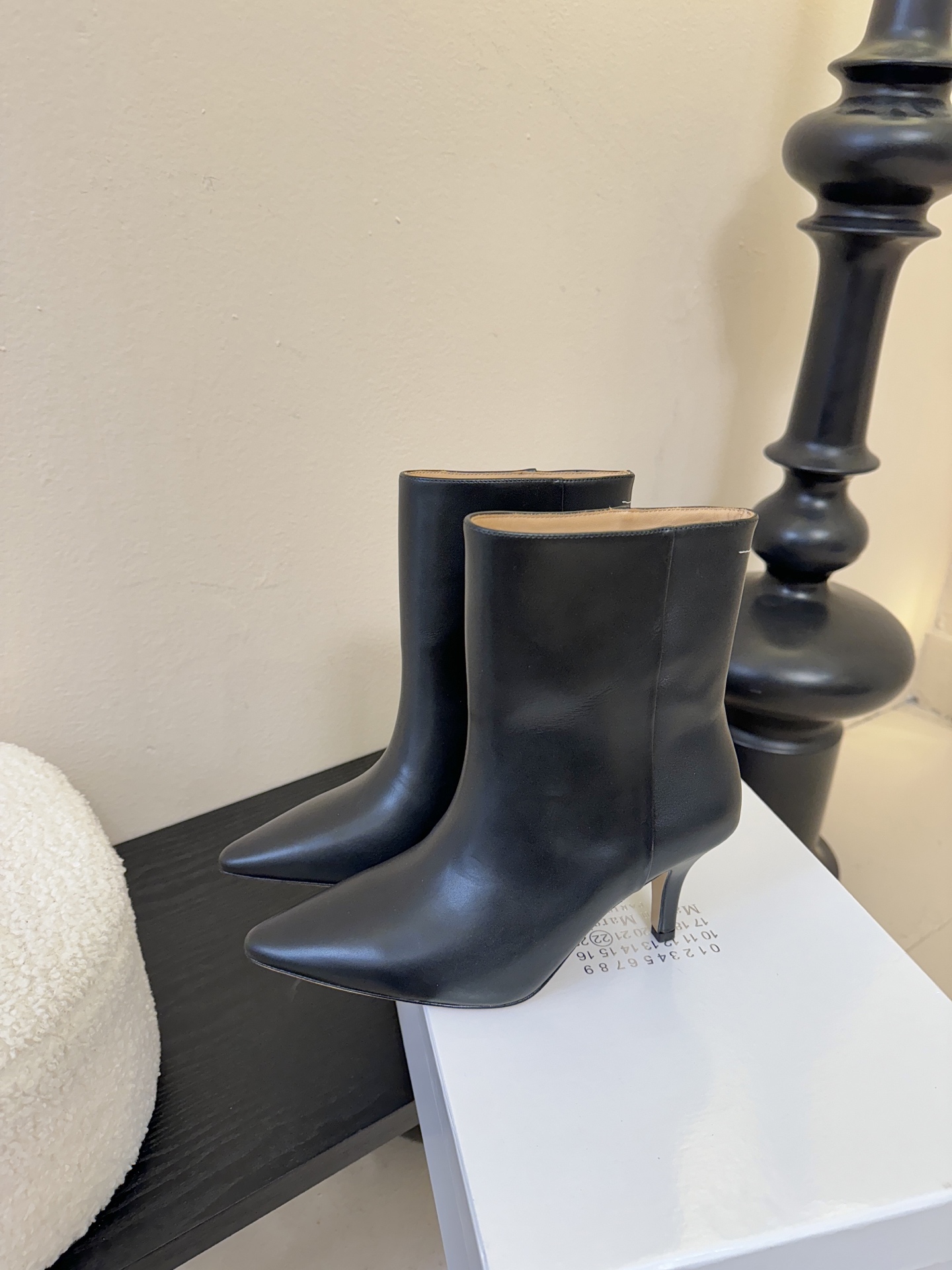 Maison Margiel* 玛吉拉尖头骑士靴短靴MM6家tabi分趾鞋靴2025新品最高版本买手代购