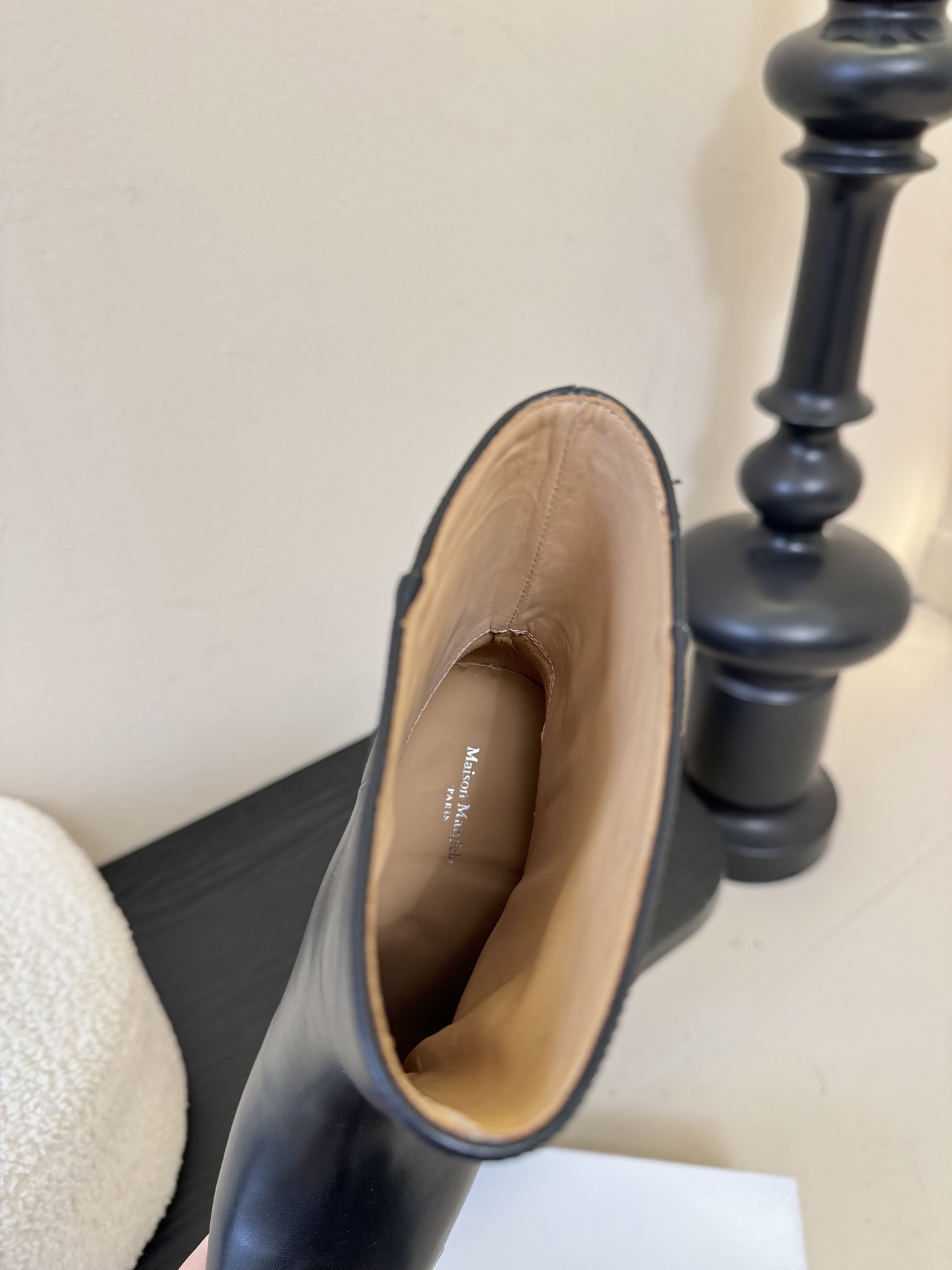 Maison Margiel* 玛吉拉尖头骑士靴短靴MM6家tabi分趾鞋靴2025新品最高版本买手代购