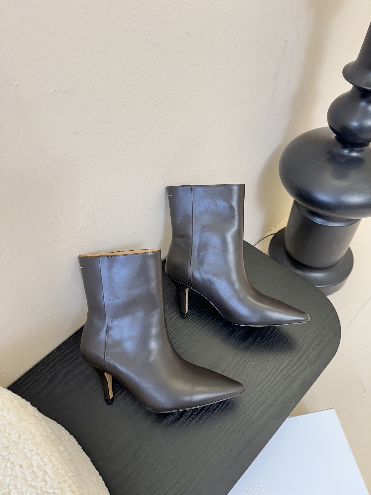 Maison Margiel* 玛吉拉尖头骑士靴短靴MM6家tabi分趾鞋靴2025新品最高版本买手代购