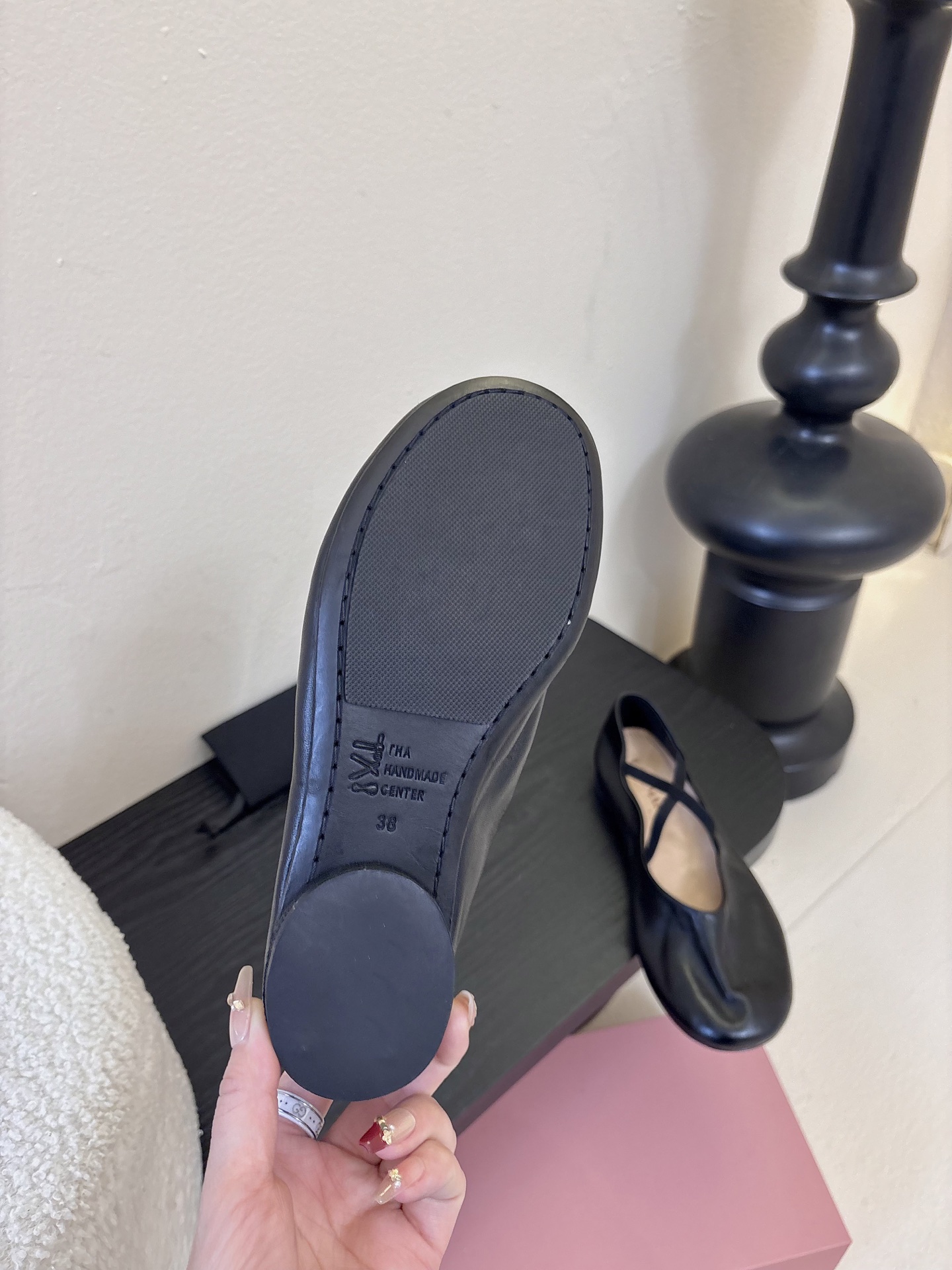 顶级HANDMADE独家新品最高版本买手代购1:1完美复刻 平底凉鞋单鞋原版开模真皮鞋底 原版套楦鞋型很