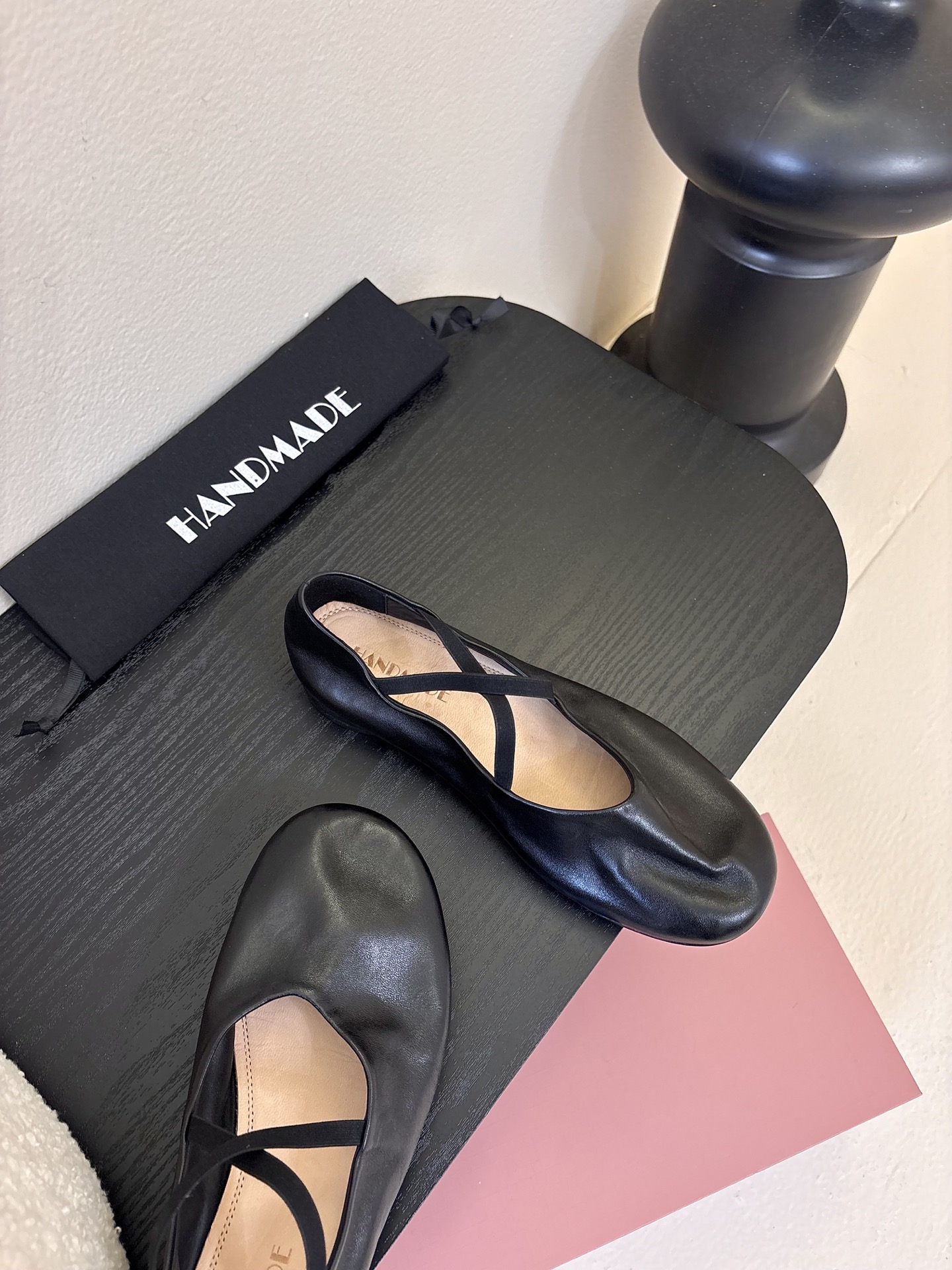 顶级HANDMADE独家新品最高版本买手代购1:1完美复刻 平底凉鞋单鞋原版开模真皮鞋底 原版套楦鞋型很