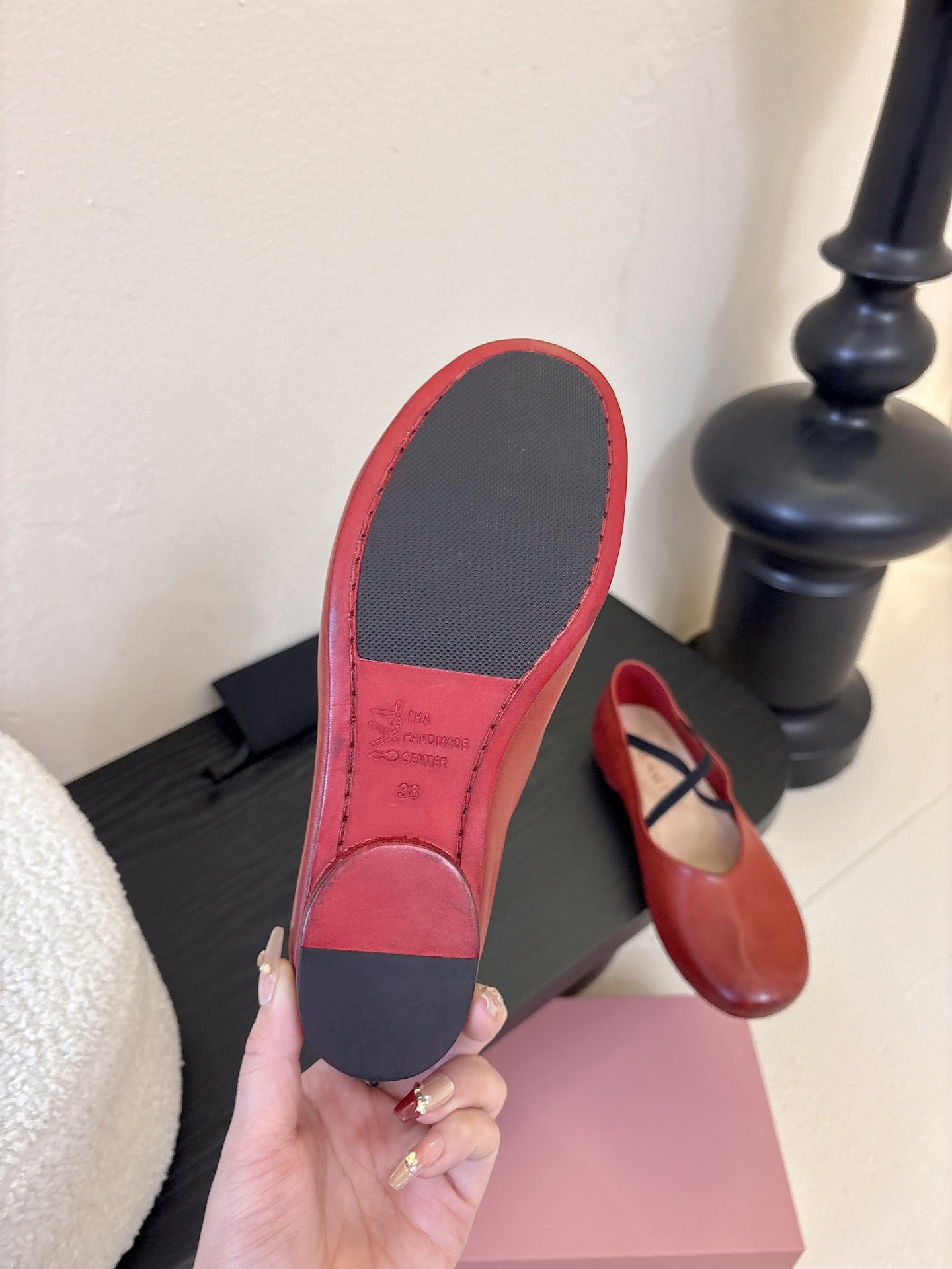 顶级HANDMADE独家新品最高版本买手代购1:1完美复刻 平底凉鞋单鞋原版开模真皮鞋底 原版套楦鞋型很