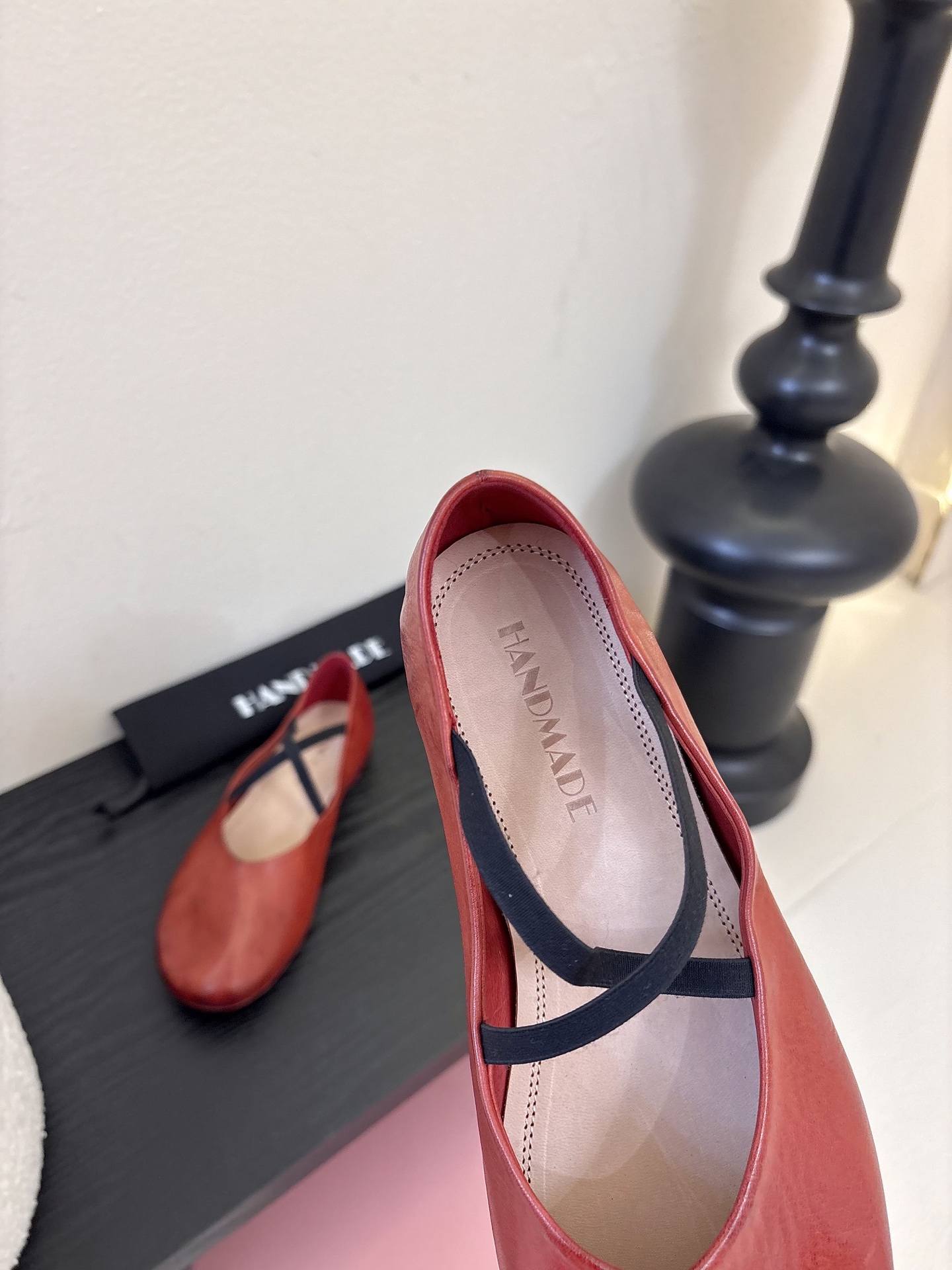 顶级HANDMADE独家新品最高版本买手代购1:1完美复刻 平底凉鞋单鞋原版开模真皮鞋底 原版套楦鞋型很