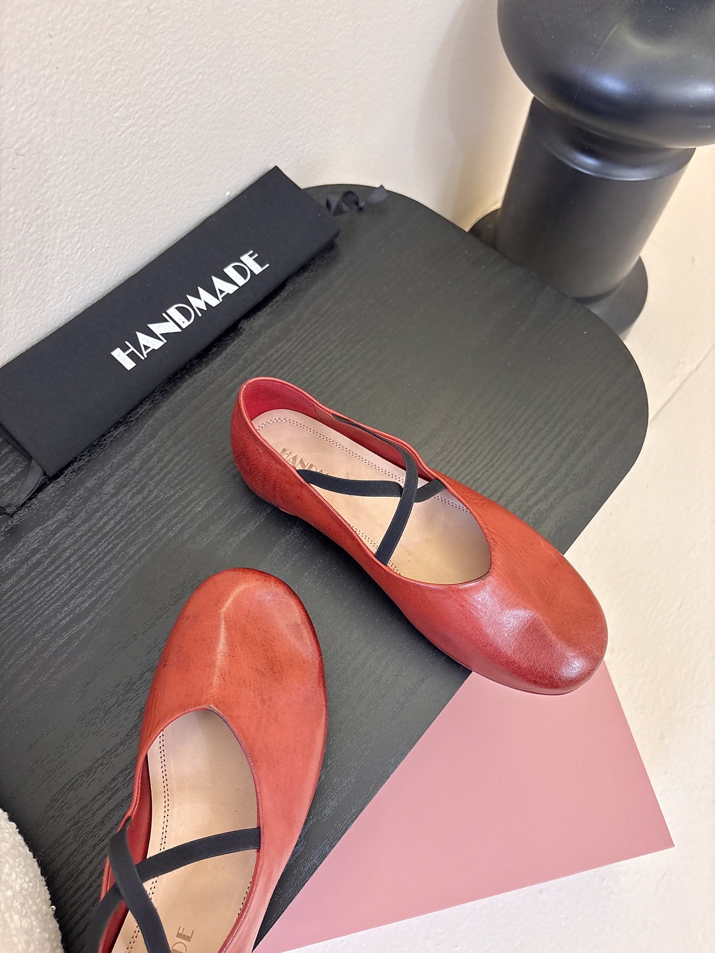 顶级HANDMADE独家新品最高版本买手代购1:1完美复刻 平底凉鞋单鞋原版开模真皮鞋底 原版套楦鞋型很