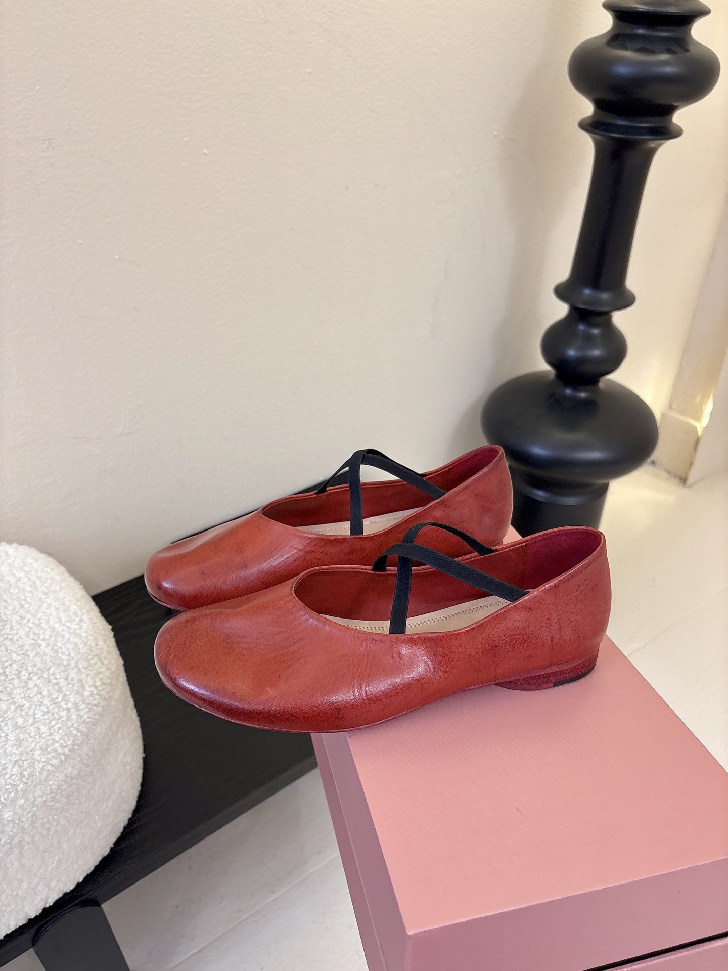 顶级HANDMADE独家新品最高版本买手代购1:1完美复刻 平底凉鞋单鞋原版开模真皮鞋底 原版套楦鞋型很