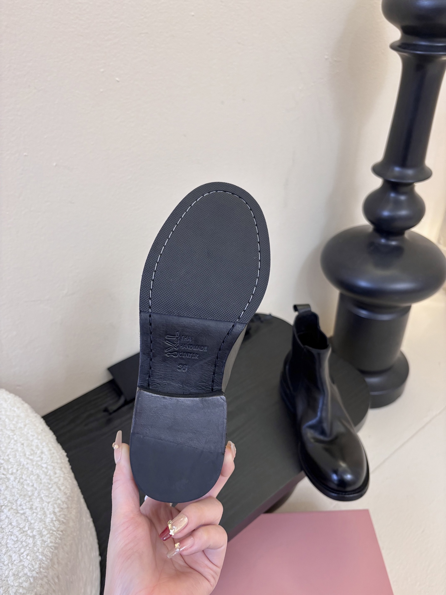 顶级HANDMADE独家新品最高版本买手代购1:1完美复刻 平底凉鞋单鞋原版开模真皮鞋底 原版套楦鞋型很