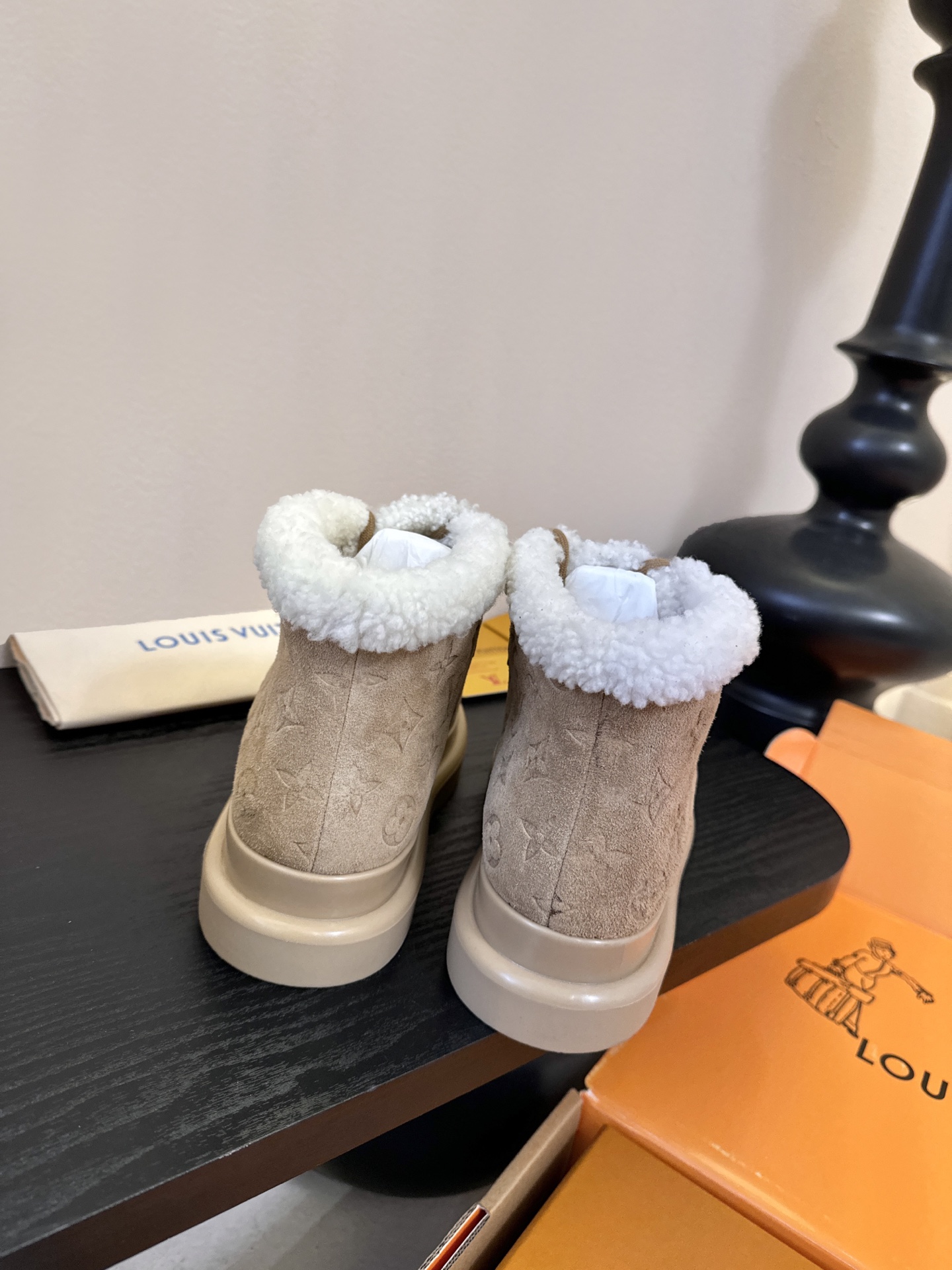 Lv 顶级版本Louis Vuitto路易斯威登LV驴牌L家Archlight经典毛茸茸系列滑雪系列玛丽