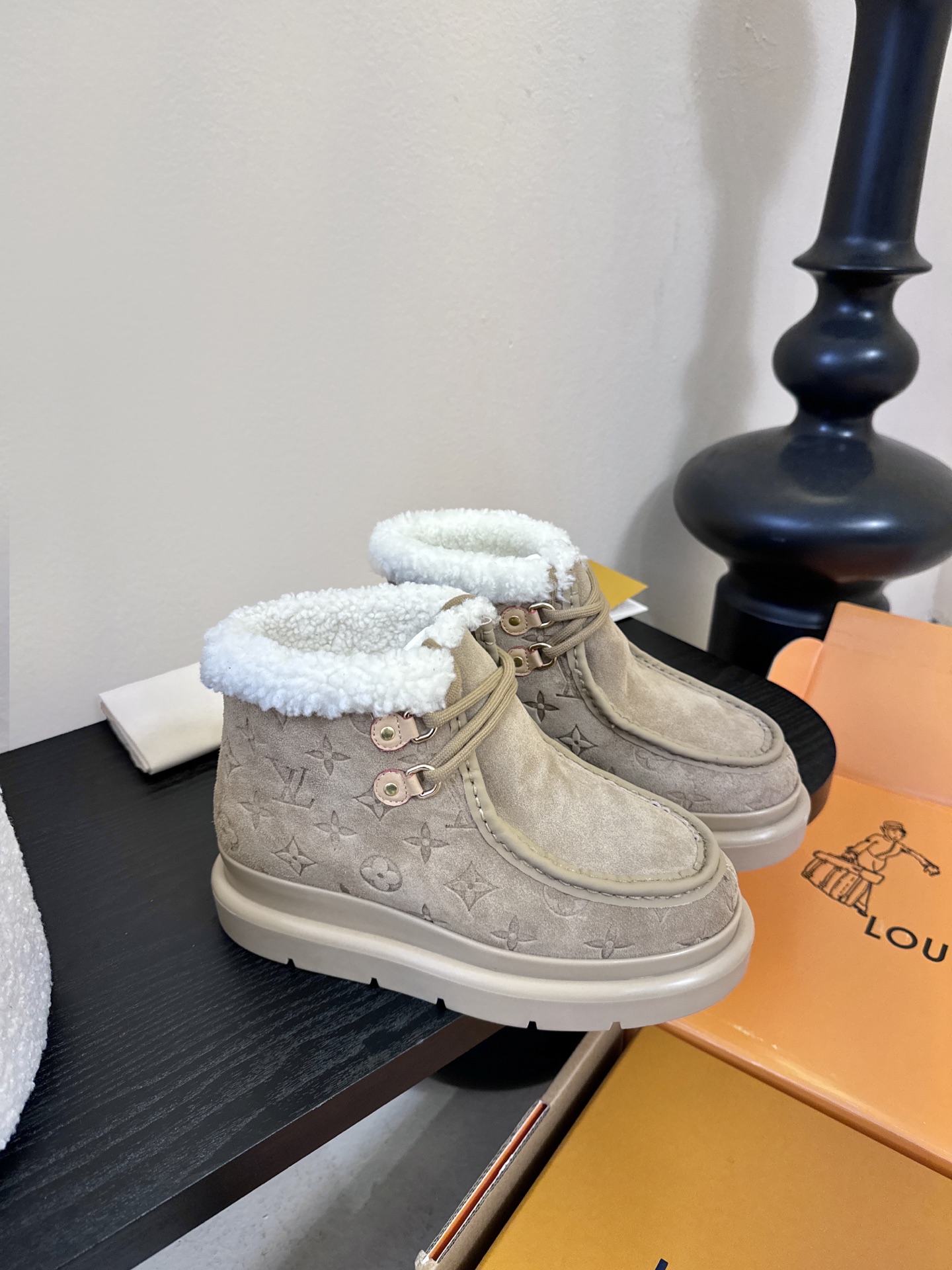 Lv 顶级版本Louis Vuitto路易斯威登LV驴牌L家Archlight经典毛茸茸系列滑雪系列玛丽