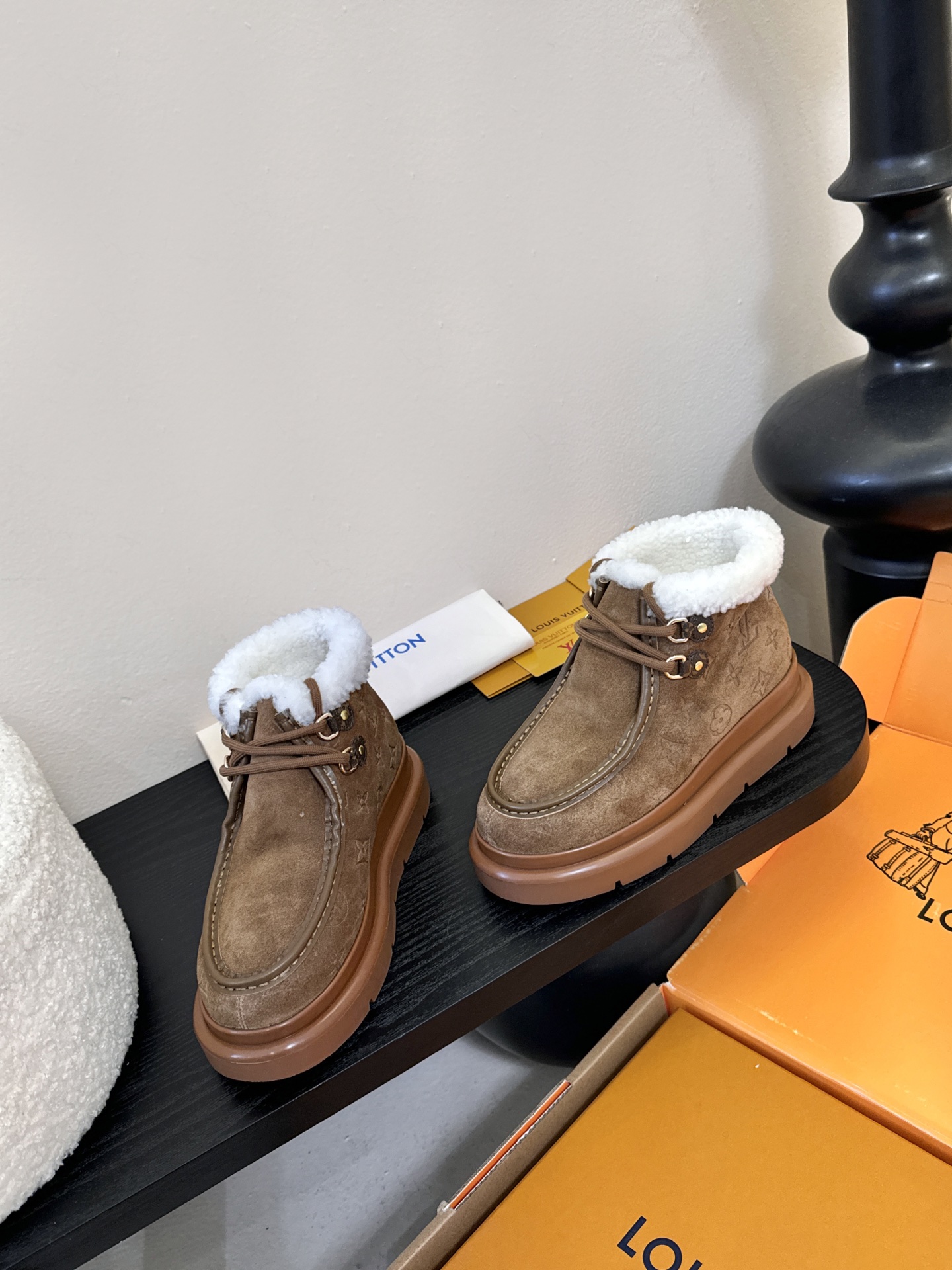 Lv 顶级版本Louis Vuitto路易斯威登LV驴牌L家Archlight经典毛茸茸系列滑雪系列玛丽