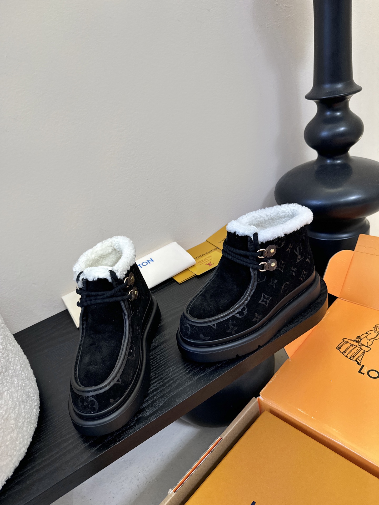 Lv 顶级版本Louis Vuitto路易斯威登LV驴牌L家Archlight经典毛茸茸系列滑雪系列玛丽