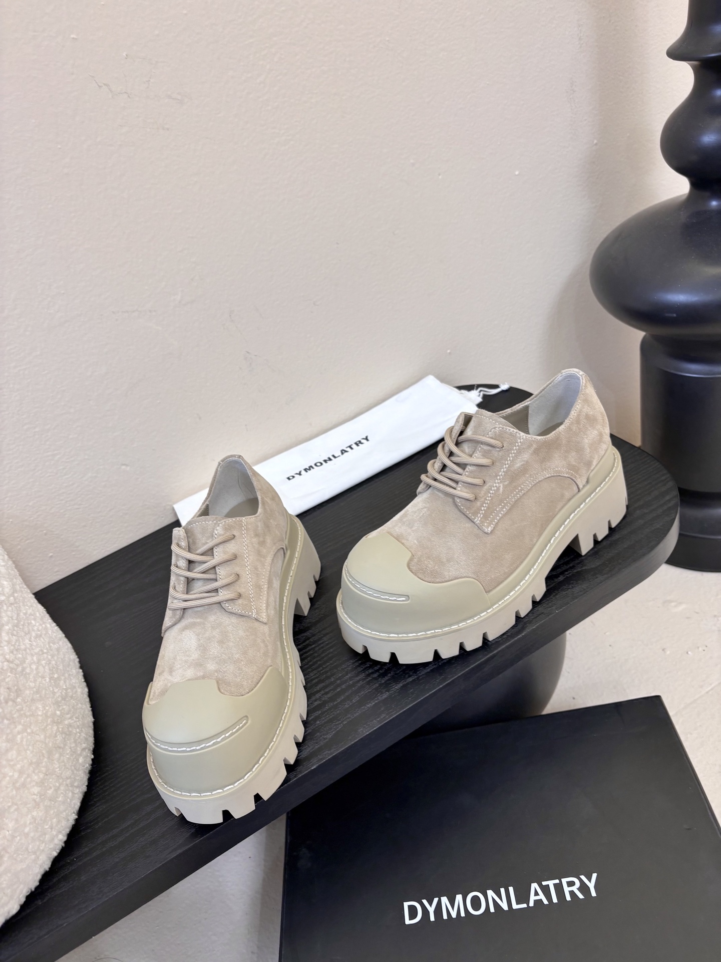 DYMONLATRY 小众潮牌 26ss早春新款 厚底 单鞋 德比鞋 乐福鞋“Bastion堡垒”25秋