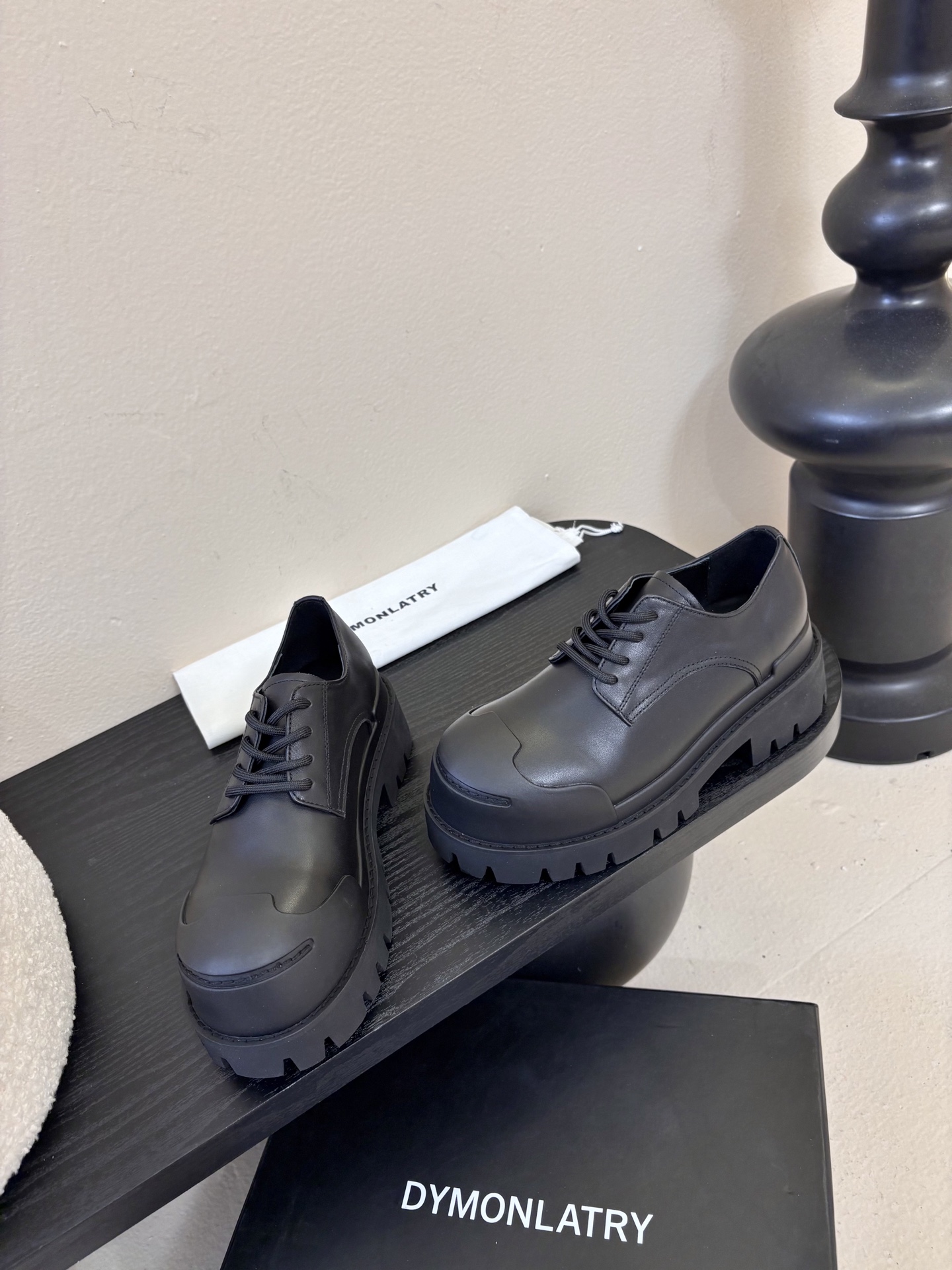 DYMONLATRY 小众潮牌 26ss早春新款 厚底 单鞋 德比鞋 乐福鞋“Bastion堡垒”25秋