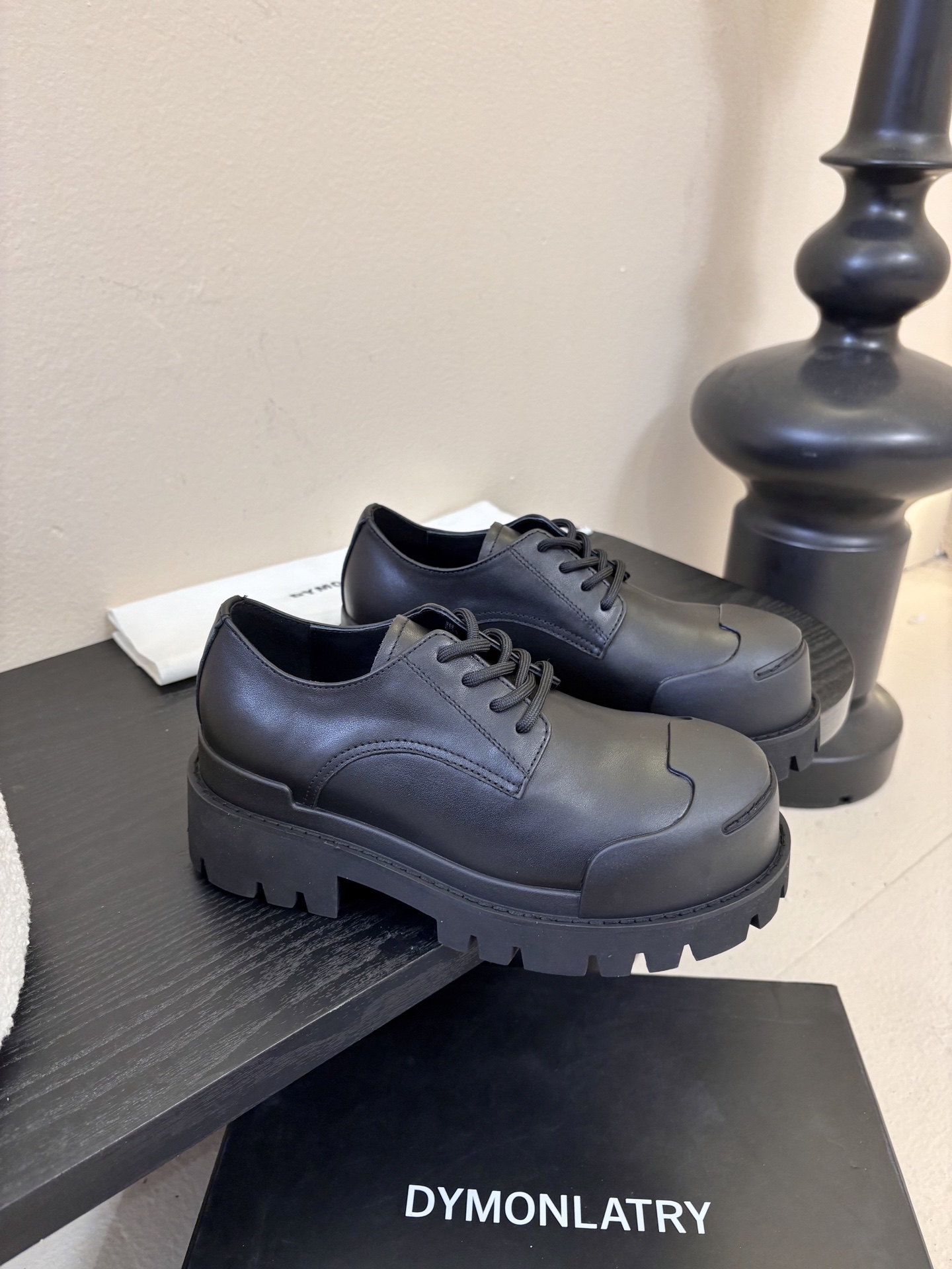DYMONLATRY 小众潮牌 26ss早春新款 厚底 单鞋 德比鞋 乐福鞋“Bastion堡垒”25秋