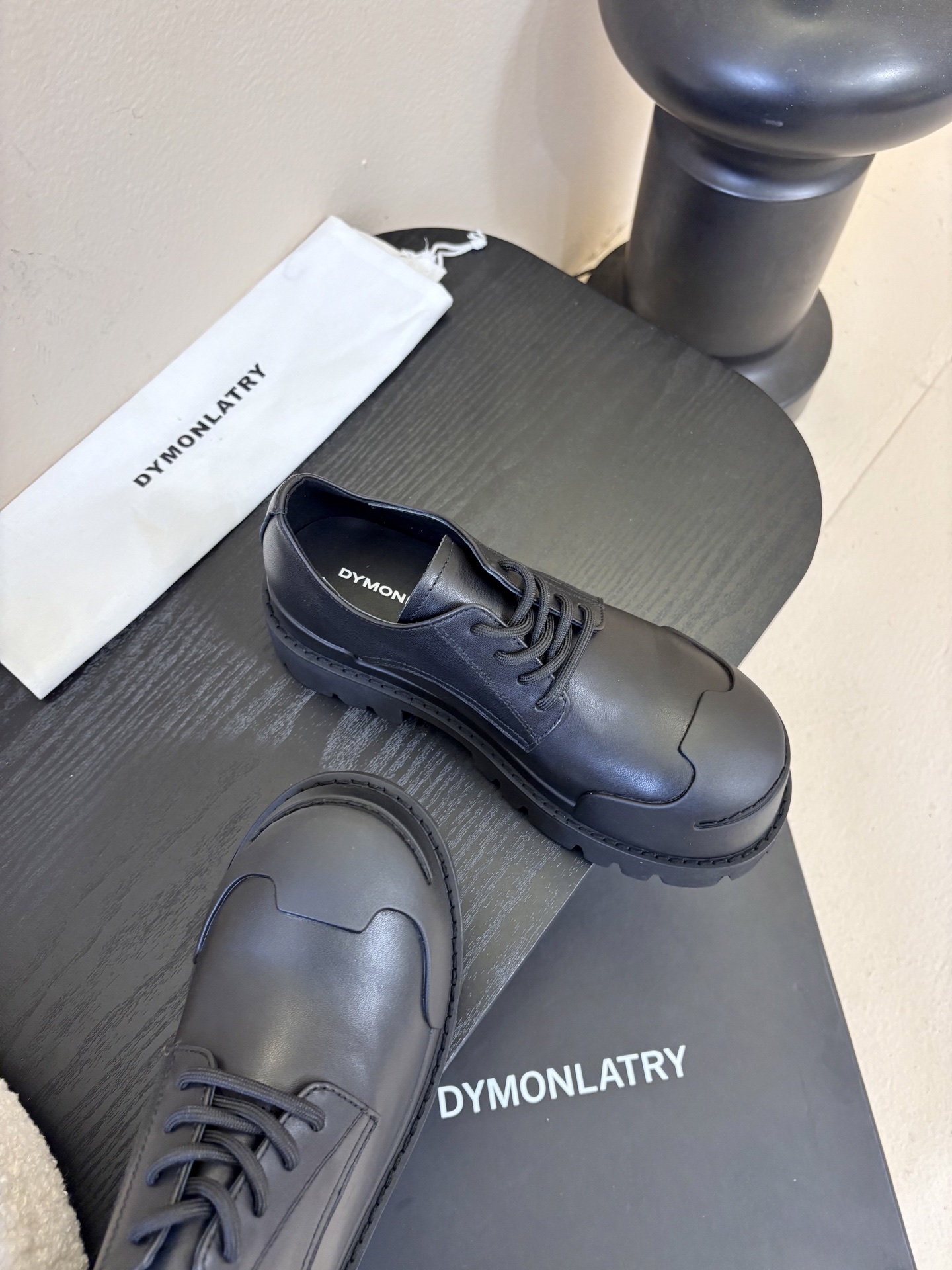 DYMONLATRY 小众潮牌 26ss早春新款 厚底 单鞋 德比鞋 乐福鞋“Bastion堡垒”25秋