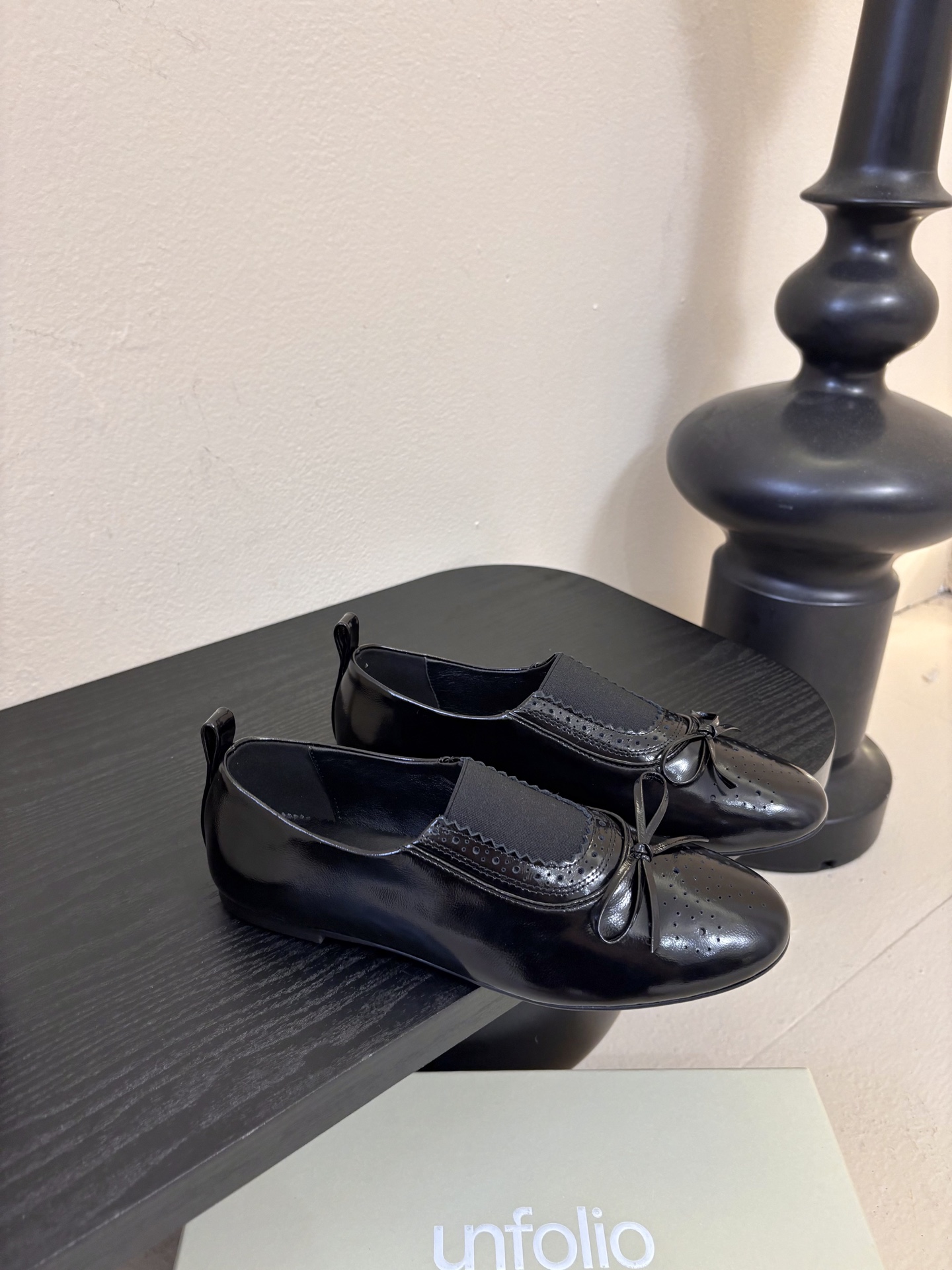 UNFOLIO26春夏超柔软芭蕾鞋鞋身采用进口柔软牛油皮&超软金属皮内里垫脚：水染羊皮尺码35-39 4