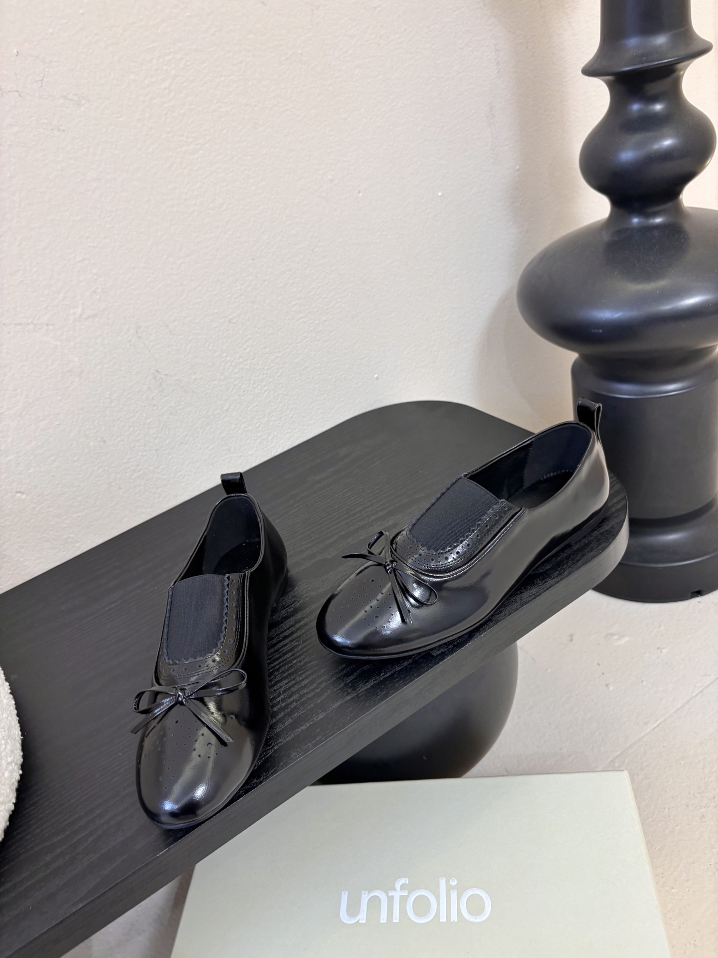 UNFOLIO26春夏超柔软芭蕾鞋鞋身采用进口柔软牛油皮&超软金属皮内里垫脚：水染羊皮尺码35-39 4