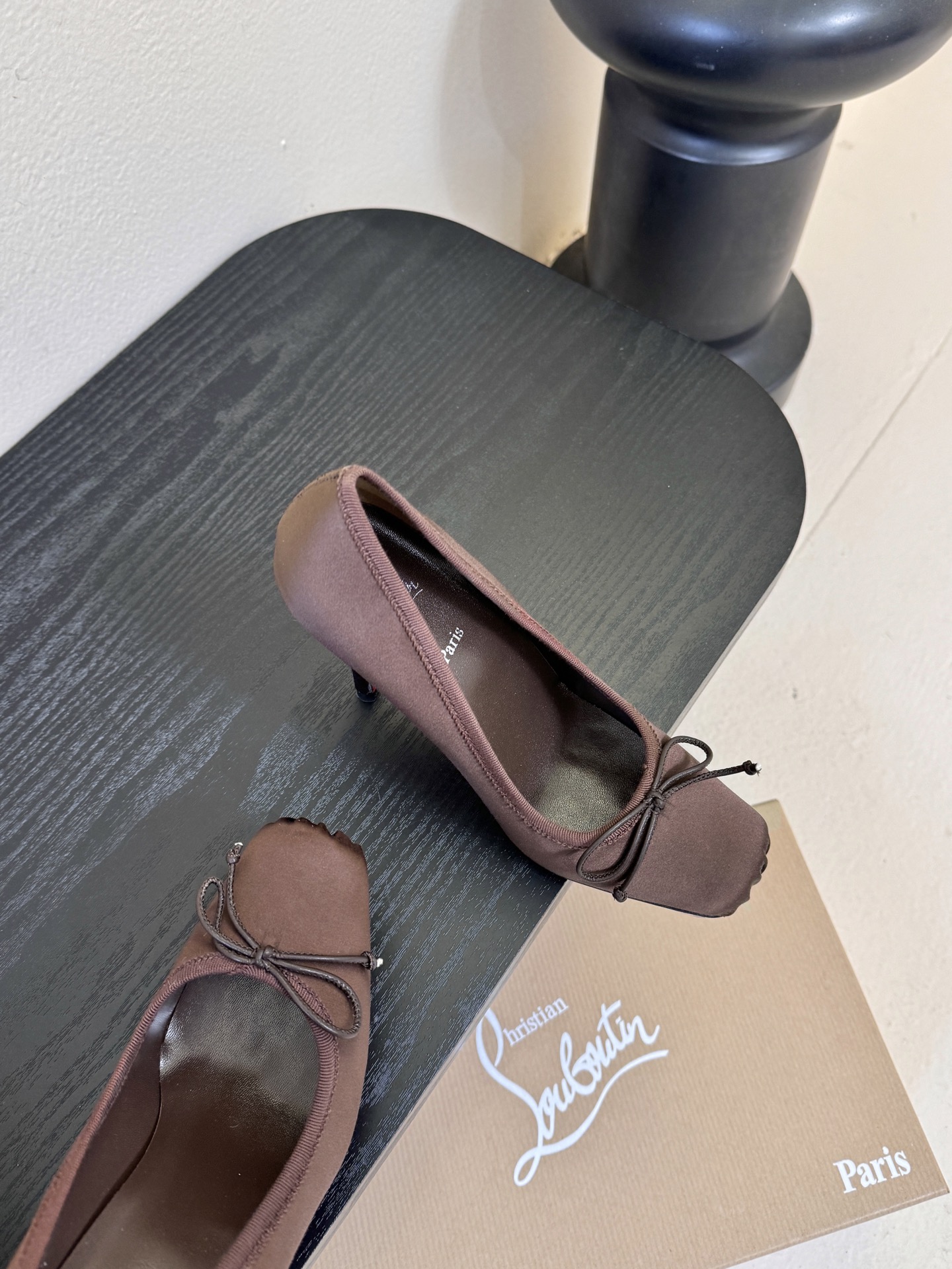 ChristinLouboutin/CL25WF新品猪鼻子蝴蝶结高跟鞋单鞋在时尚的舞台上CL始终是璀璨的