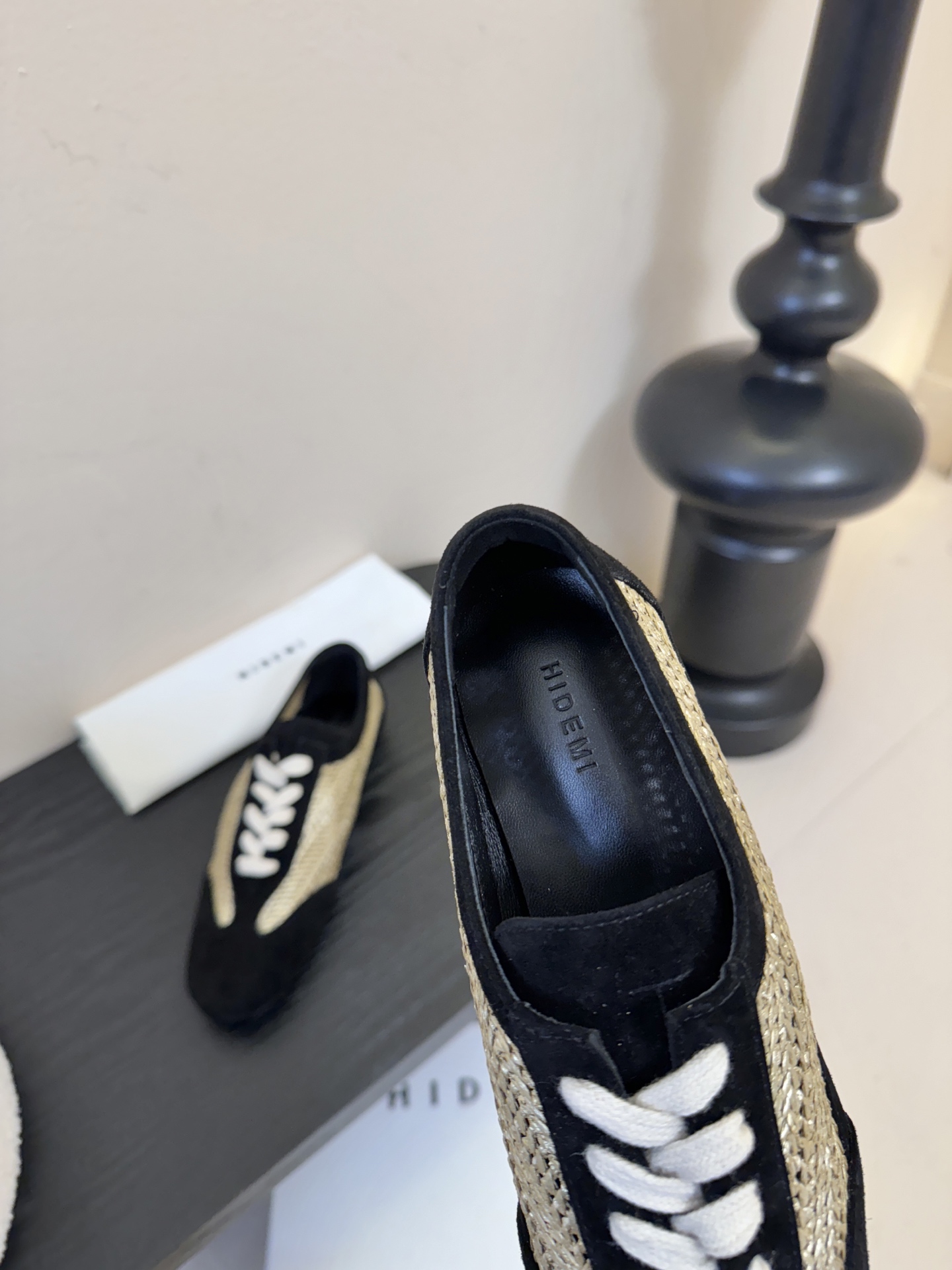 HIDEMI ✨ 2026早春新款复古中性镂空编织平底单鞋乐福鞋✨时髦配色💯好看❗️好穿❗️时髦精纷纷g