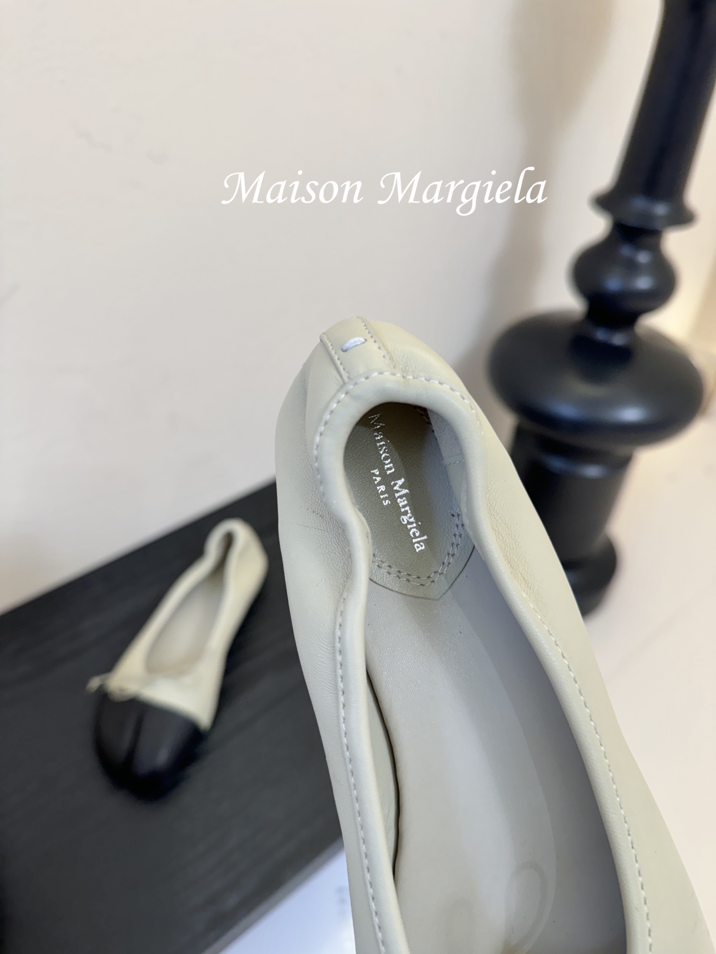 MM6【Maison Magical】马吉拉26ss春夏新品一脚蹬乐福鞋平底分趾鞋懒人鞋芭蕾舞鞋这是一双