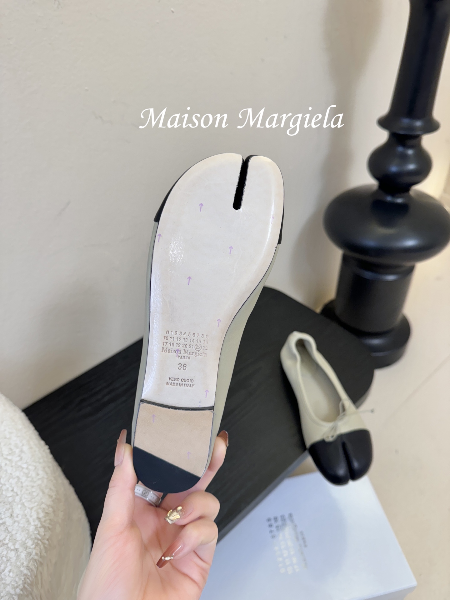 MM6【Maison Magical】马吉拉26ss春夏新品一脚蹬乐福鞋平底分趾鞋懒人鞋芭蕾舞鞋这是一双