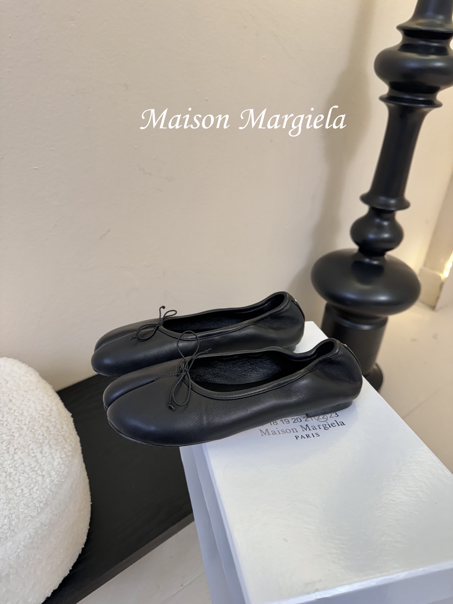 MM6【Maison Magical】马吉拉26ss春夏新品一脚蹬乐福鞋平底分趾鞋懒人鞋芭蕾舞鞋这是一双