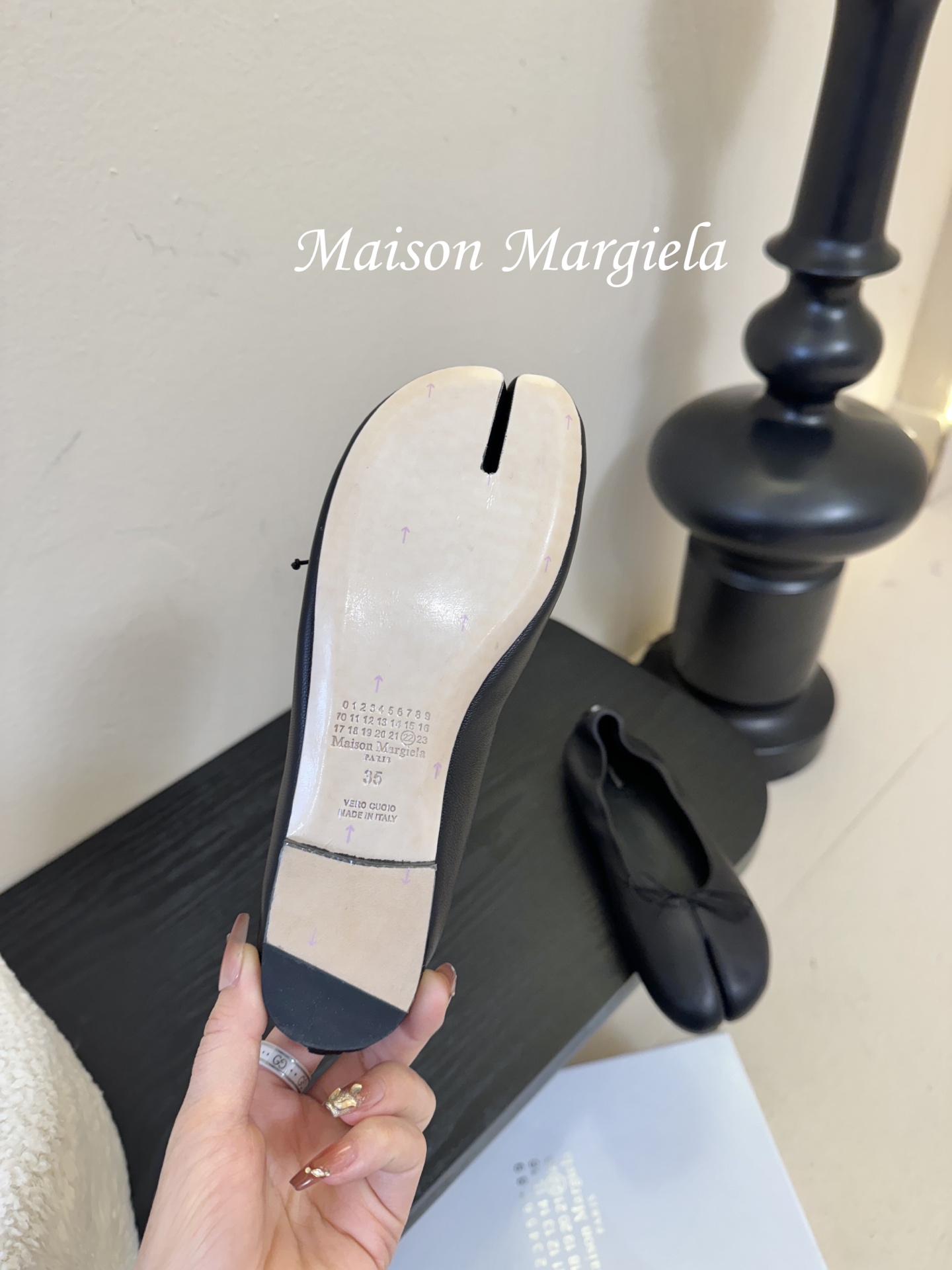 MM6【Maison Magical】马吉拉26ss春夏新品一脚蹬乐福鞋平底分趾鞋懒人鞋芭蕾舞鞋这是一双