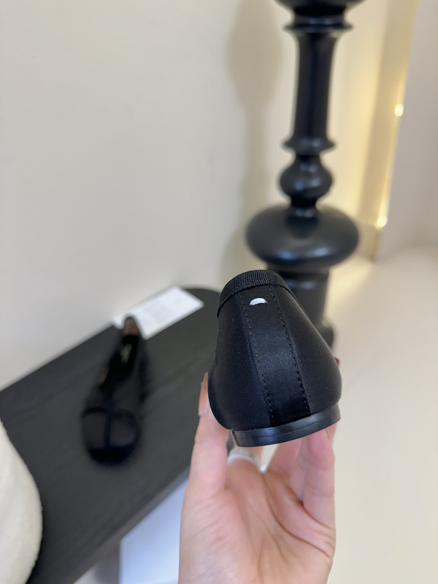 Maison Margiela丨MM6马吉拉新款皱褶分趾鞋 松紧绑带款Tabi分趾鞋 芭蕾舞鞋 原版开模