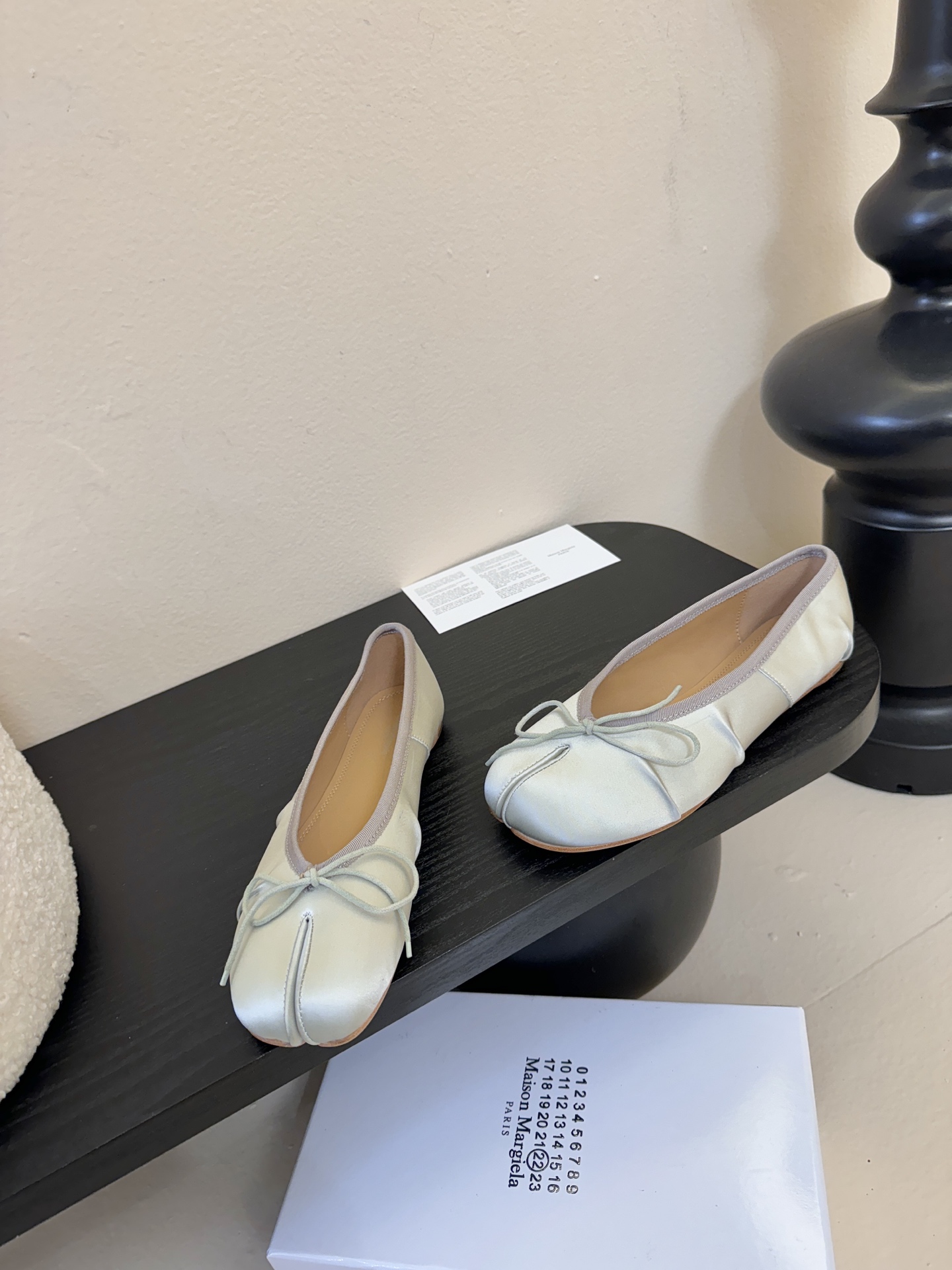 Maison Margiela丨MM6马吉拉新款皱褶分趾鞋 松紧绑带款Tabi分趾鞋 芭蕾舞鞋 原版开模