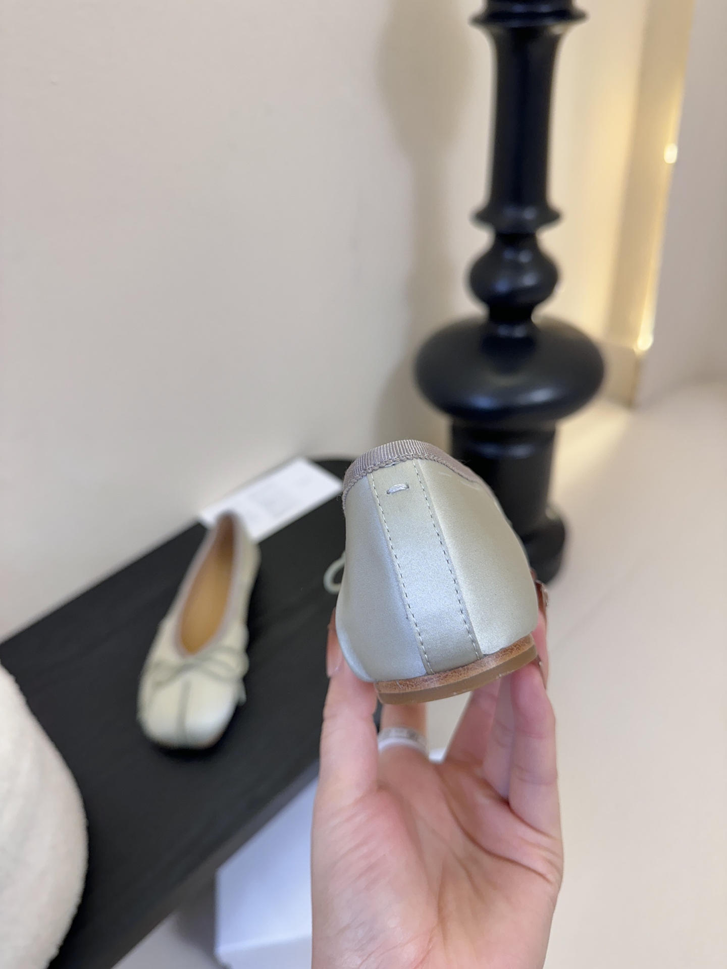 Maison Margiela丨MM6马吉拉新款皱褶分趾鞋 松紧绑带款Tabi分趾鞋 芭蕾舞鞋 原版开模