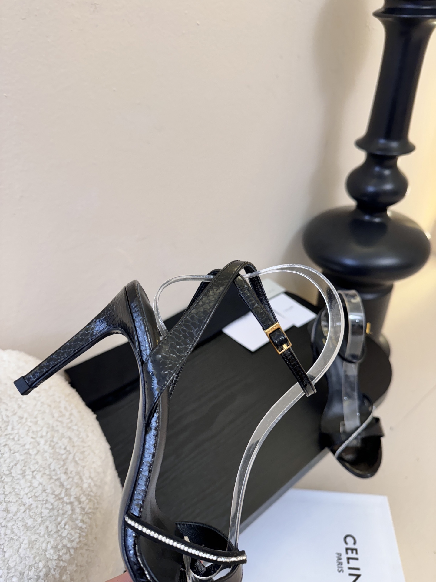 8.5跟CELINE思琳2026春夏最新走秀款高跟时装鞋 超多网红时尚博主种草 高级感舒适，配女神们的半