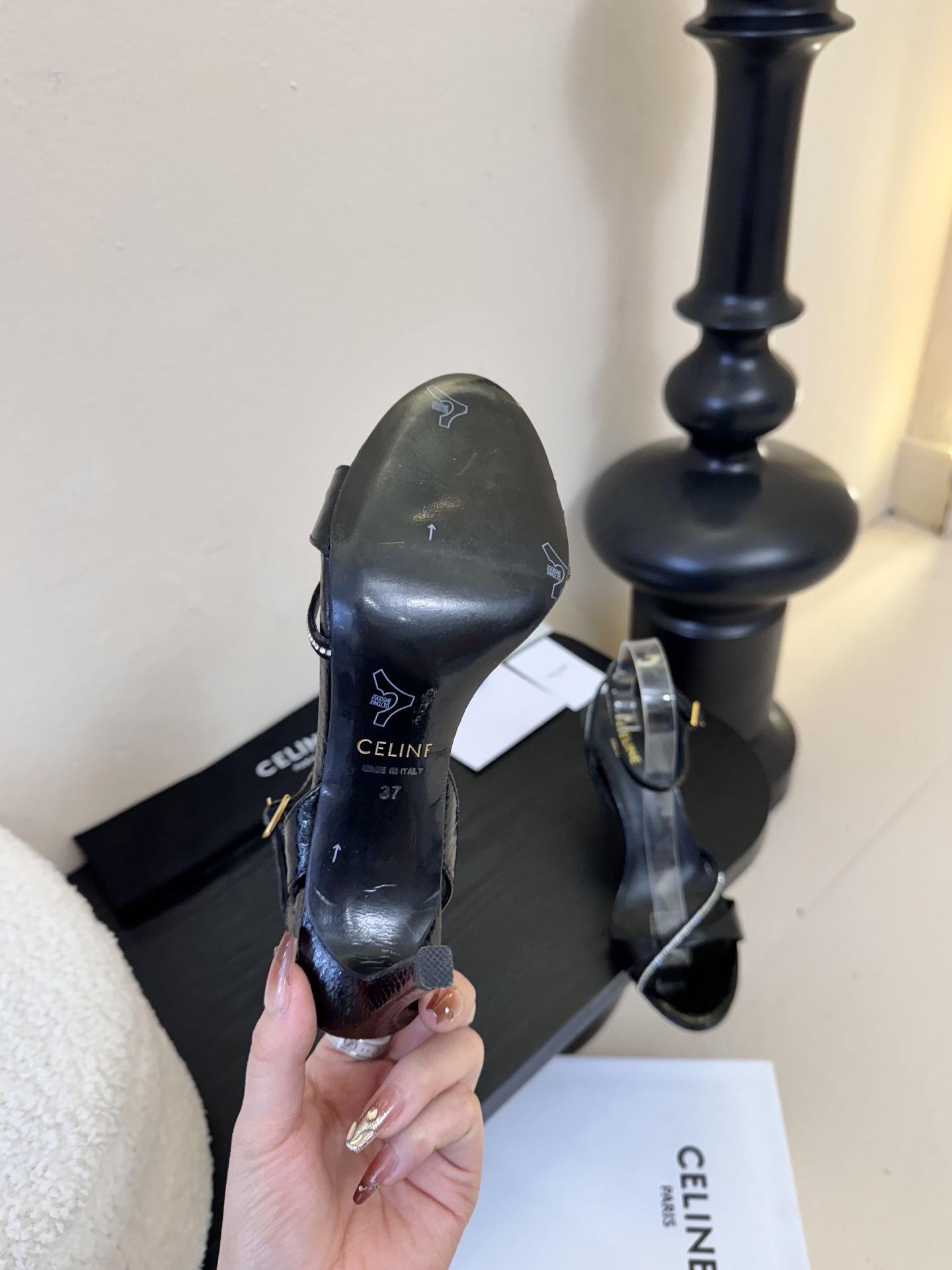 8.5跟CELINE思琳2026春夏最新走秀款高跟时装鞋 超多网红时尚博主种草 高级感舒适，配女神们的半