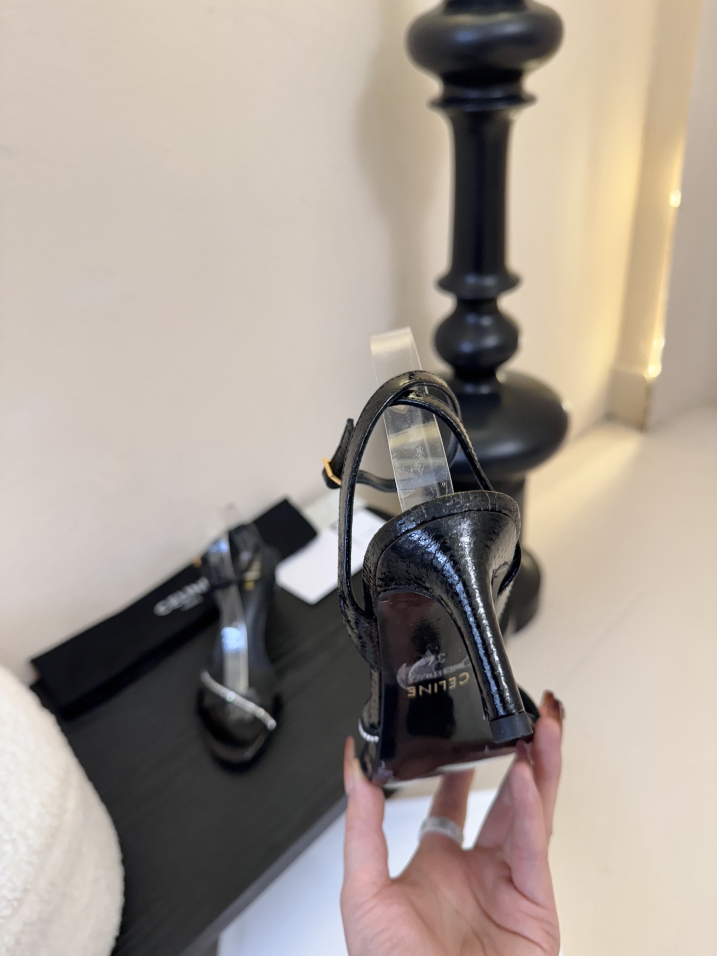 6.5根CELINE思琳2026春夏最新走秀款高跟时装鞋 超多网红时尚博主种草 高级感舒适，配女神们的半