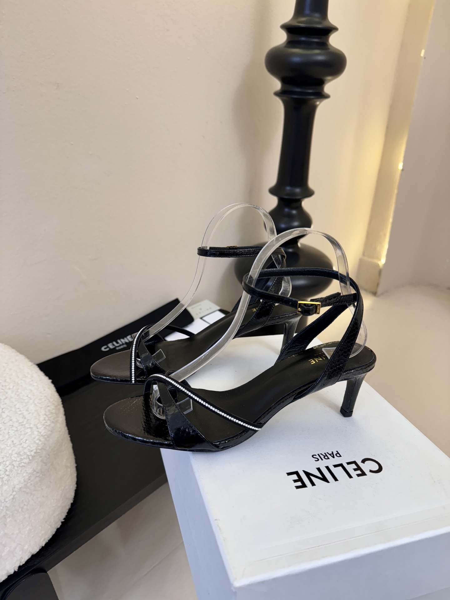 6.5根CELINE思琳2026春夏最新走秀款高跟时装鞋 超多网红时尚博主种草 高级感舒适，配女神们的半