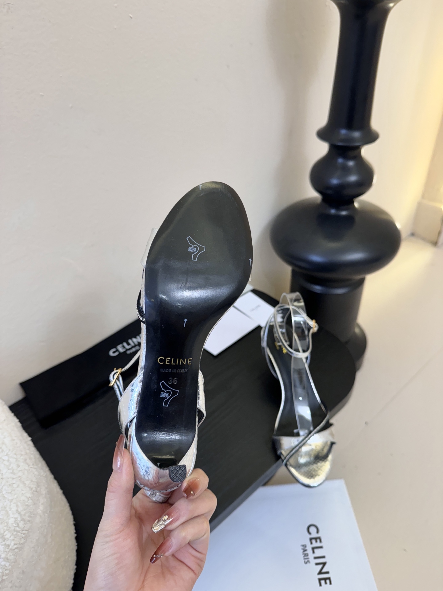 6.5根CELINE思琳2026春夏最新走秀款高跟时装鞋 超多网红时尚博主种草 高级感舒适，配女神们的半